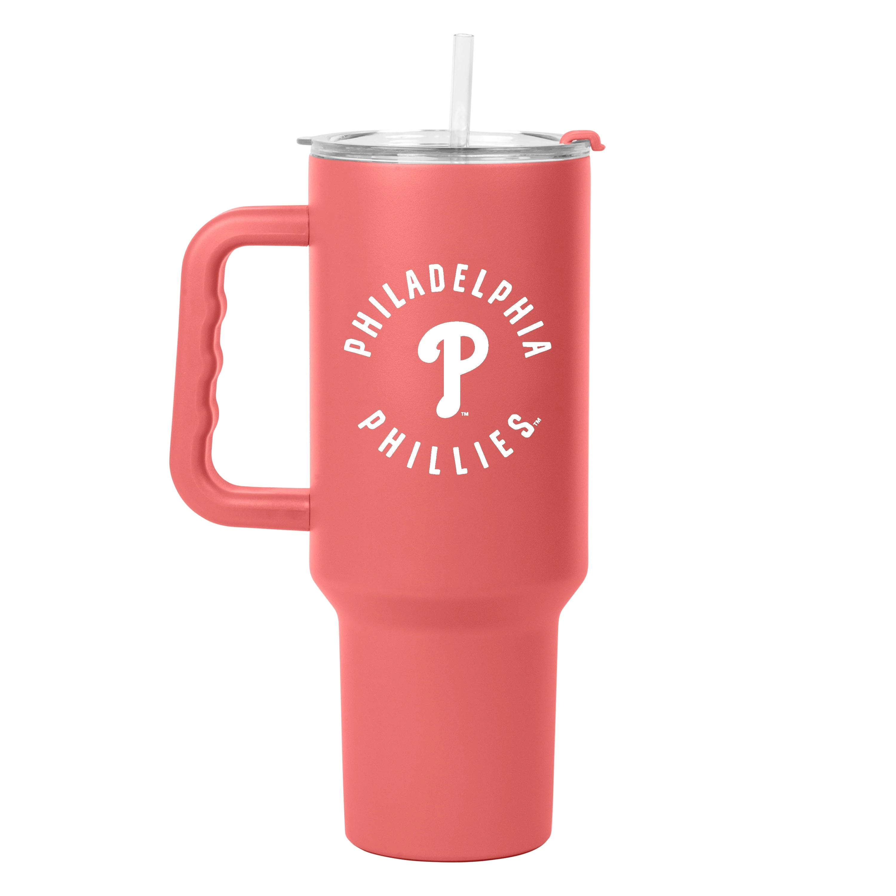 Philadelphia Phillies 40oz Coral Powder Coat Tumbler