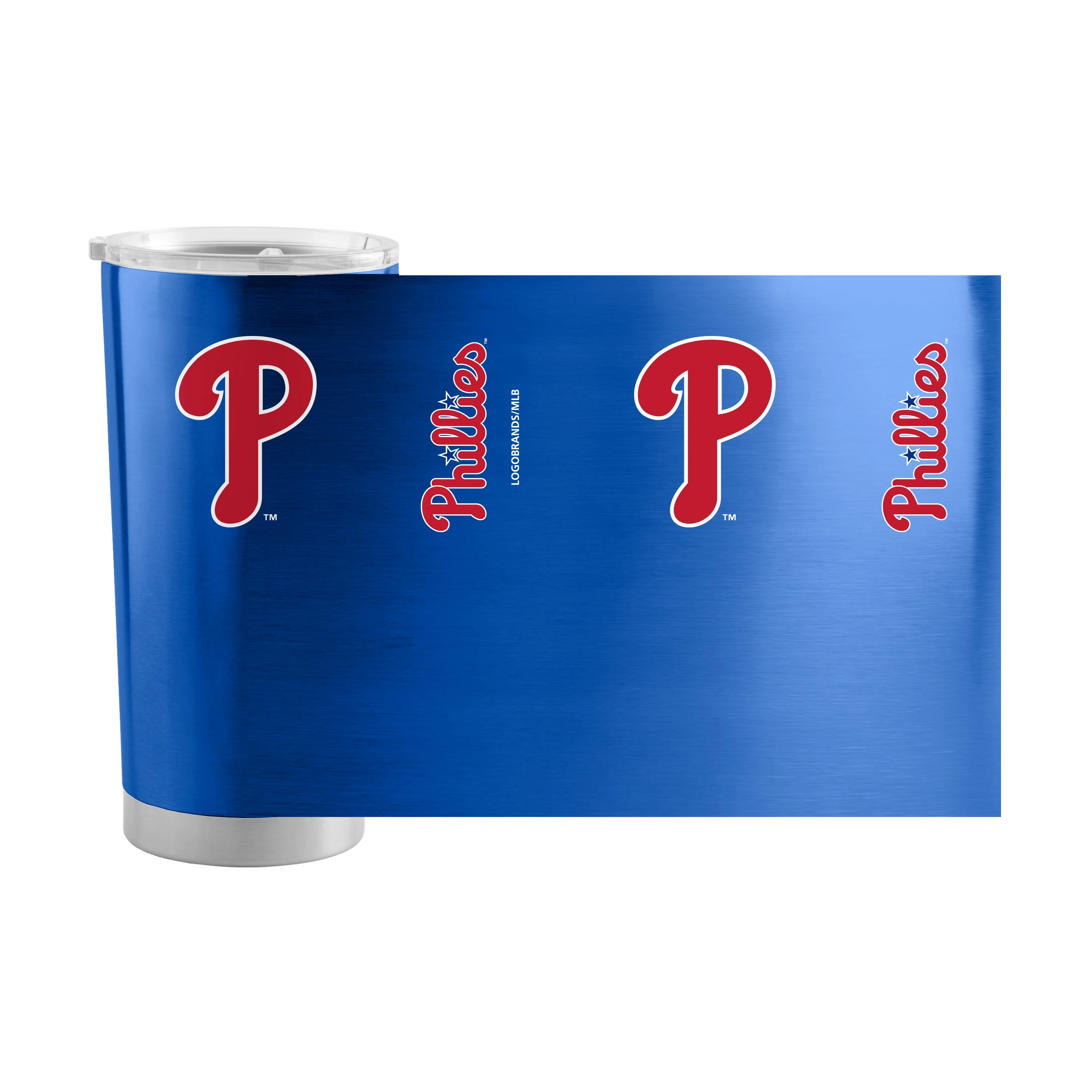 Philadelphia Phillies Royal 20oz Gameday Stainless Tumbler - Image 2