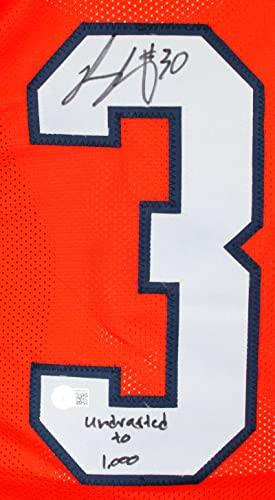 Phillip Lindsay Autographed Color Rush Pro Style Jersey w/Insc.-Beckett W Hologram - Image 3