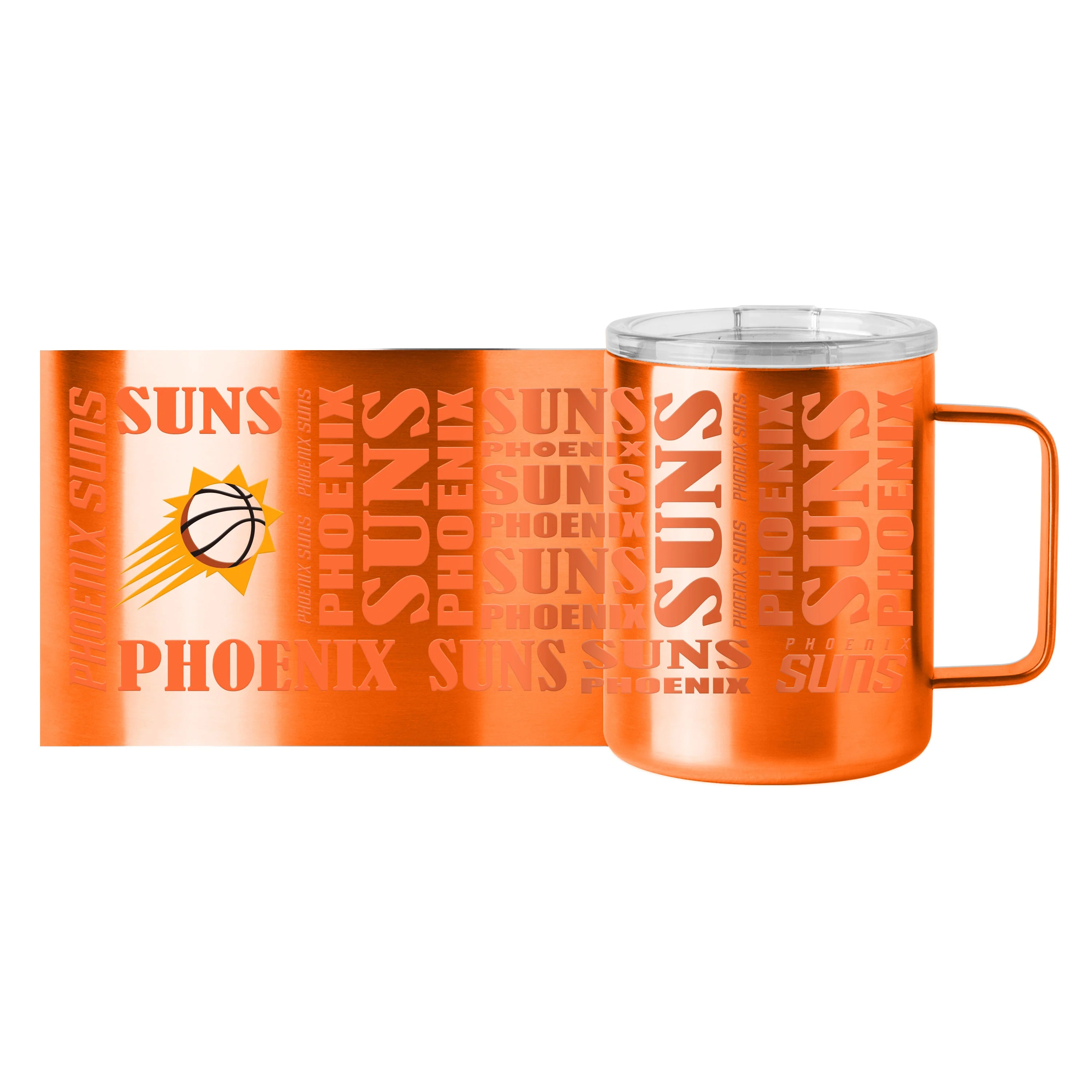 Phoenix Suns 15oz Replay Stainless Steel Mug - Image 2