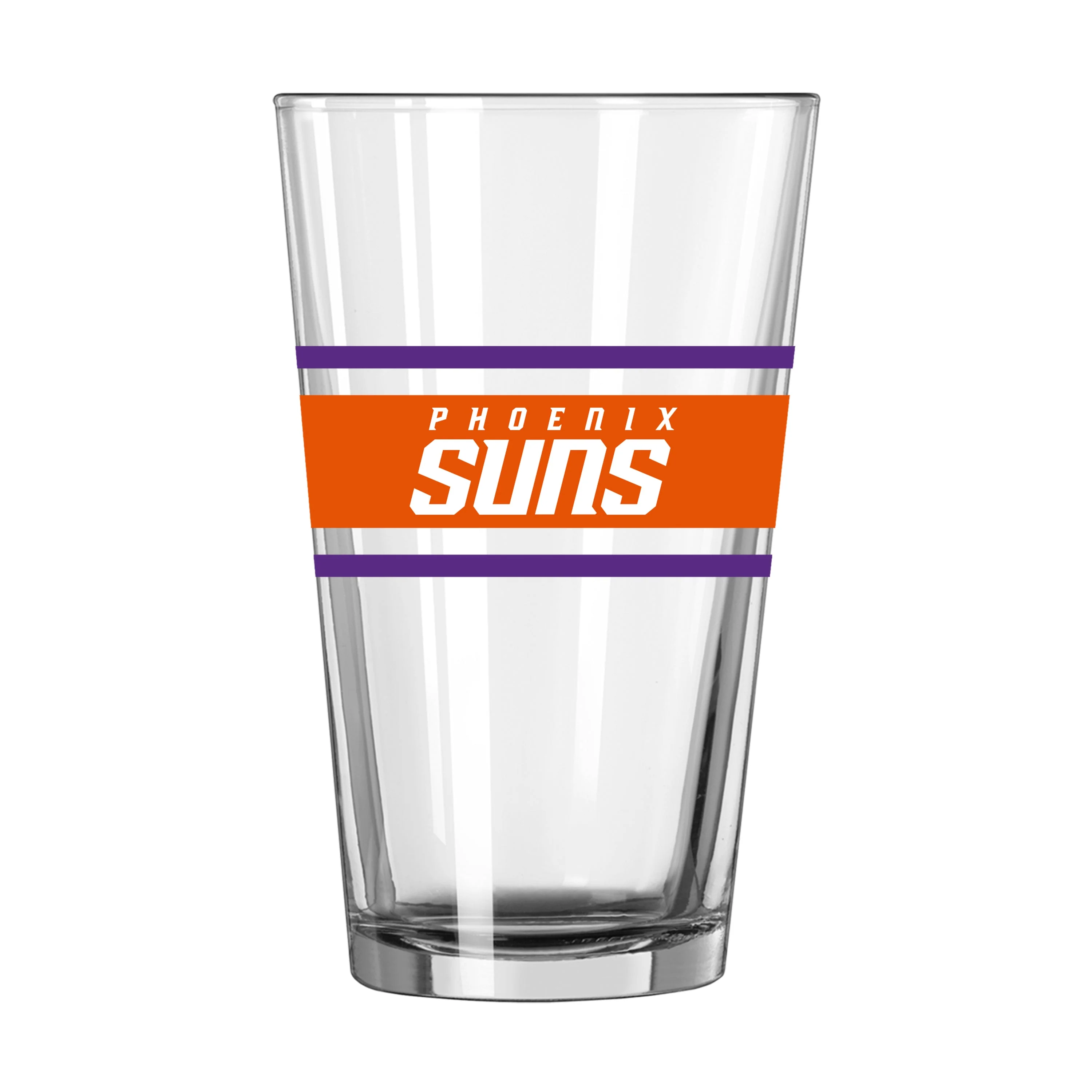 Phoenix Suns 16oz Stripe Pint Glass - Image 2