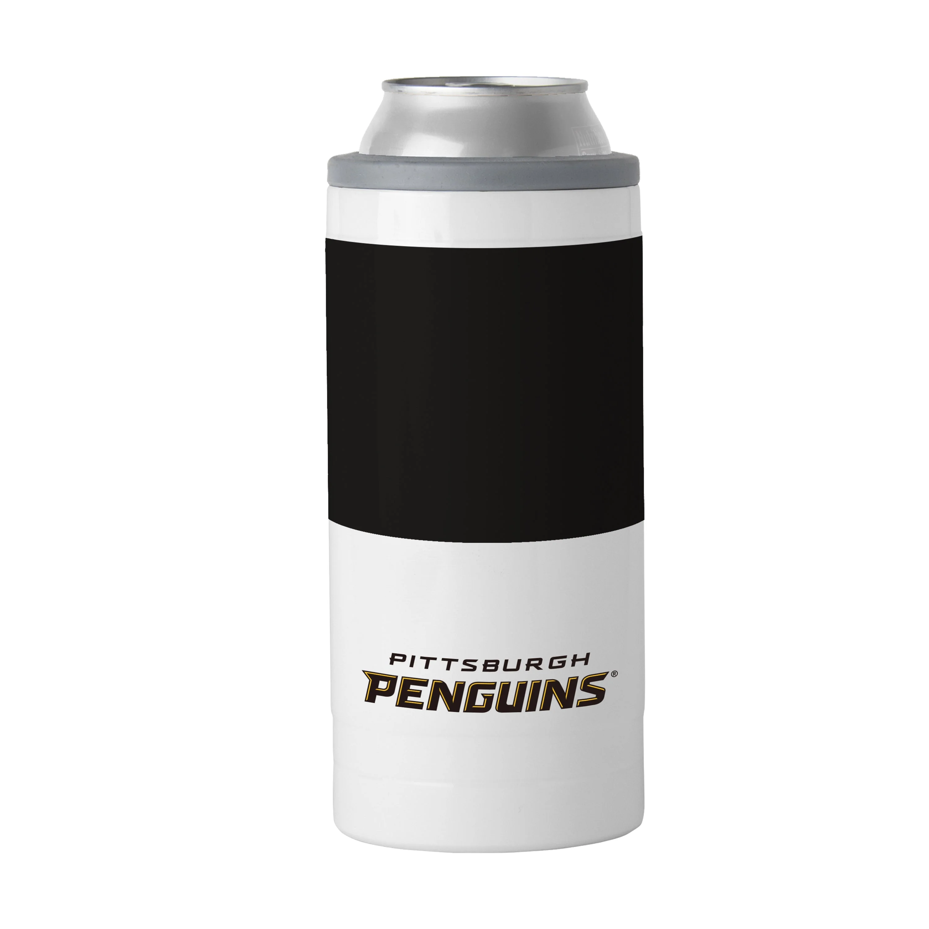 Pittsburgh Penguins 12oz Colorblock Slim Can Coolie - Image 2