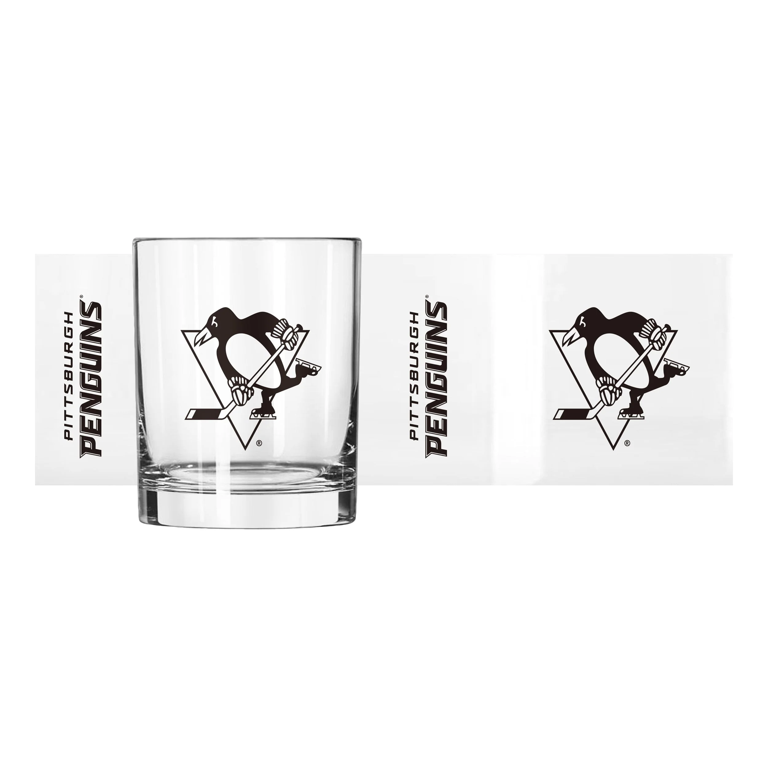 Pittsburgh Penguins 14oz Gameday Rocks Glass - Image 2