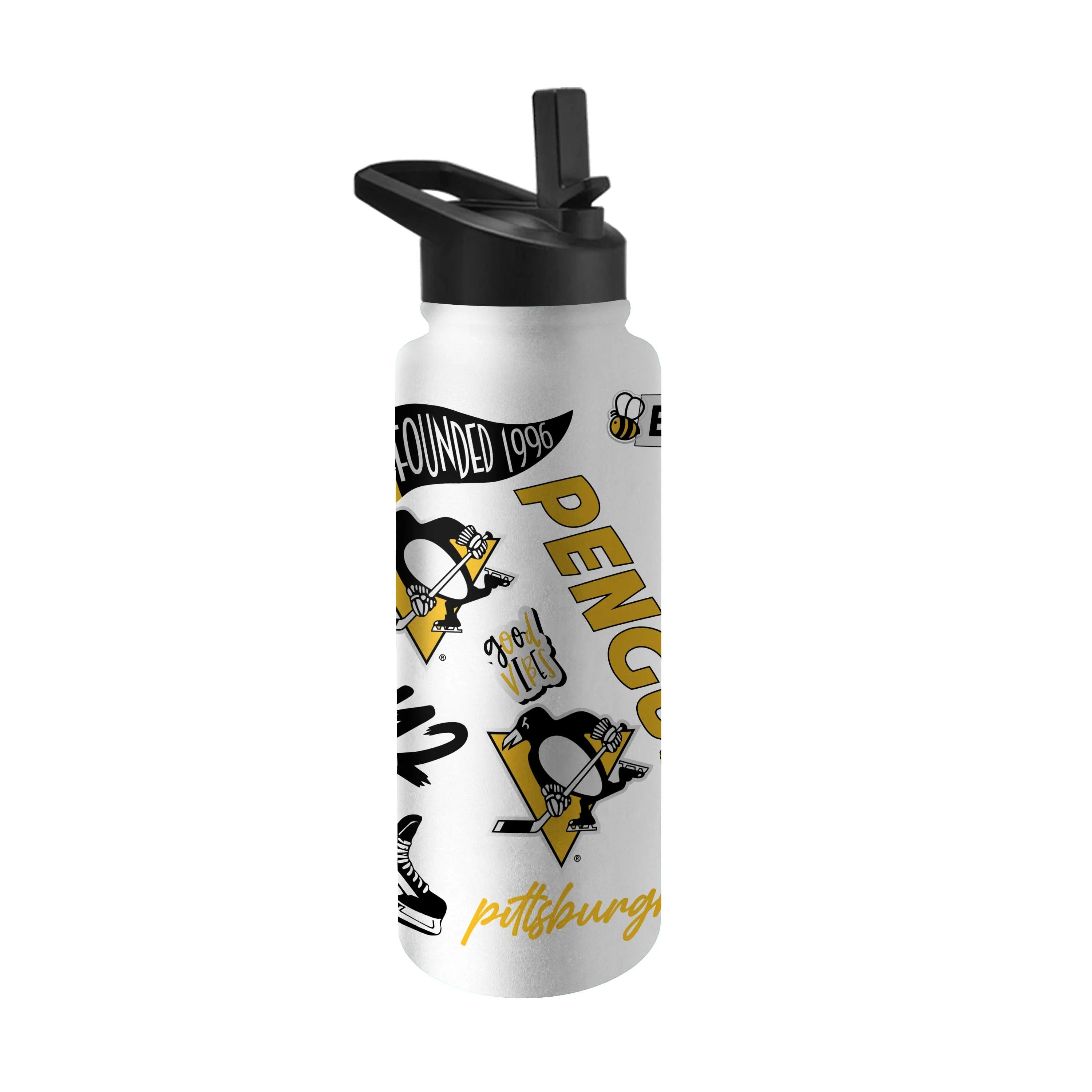 Pittsburgh Penguins 34oz Native Quencher Bottle - Image 2