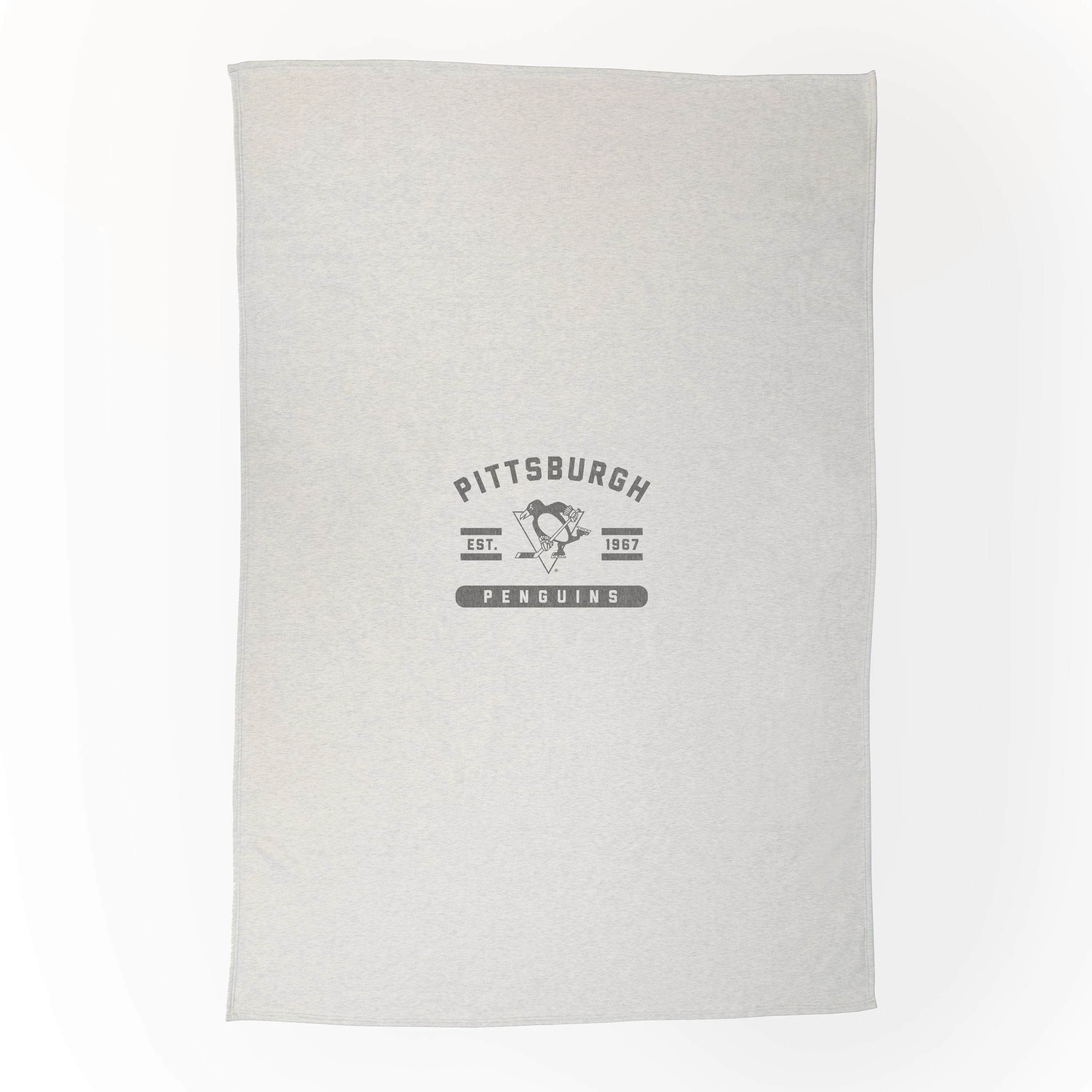 Pittsburgh Penguins Oatmeal Sweatshirt Blanket