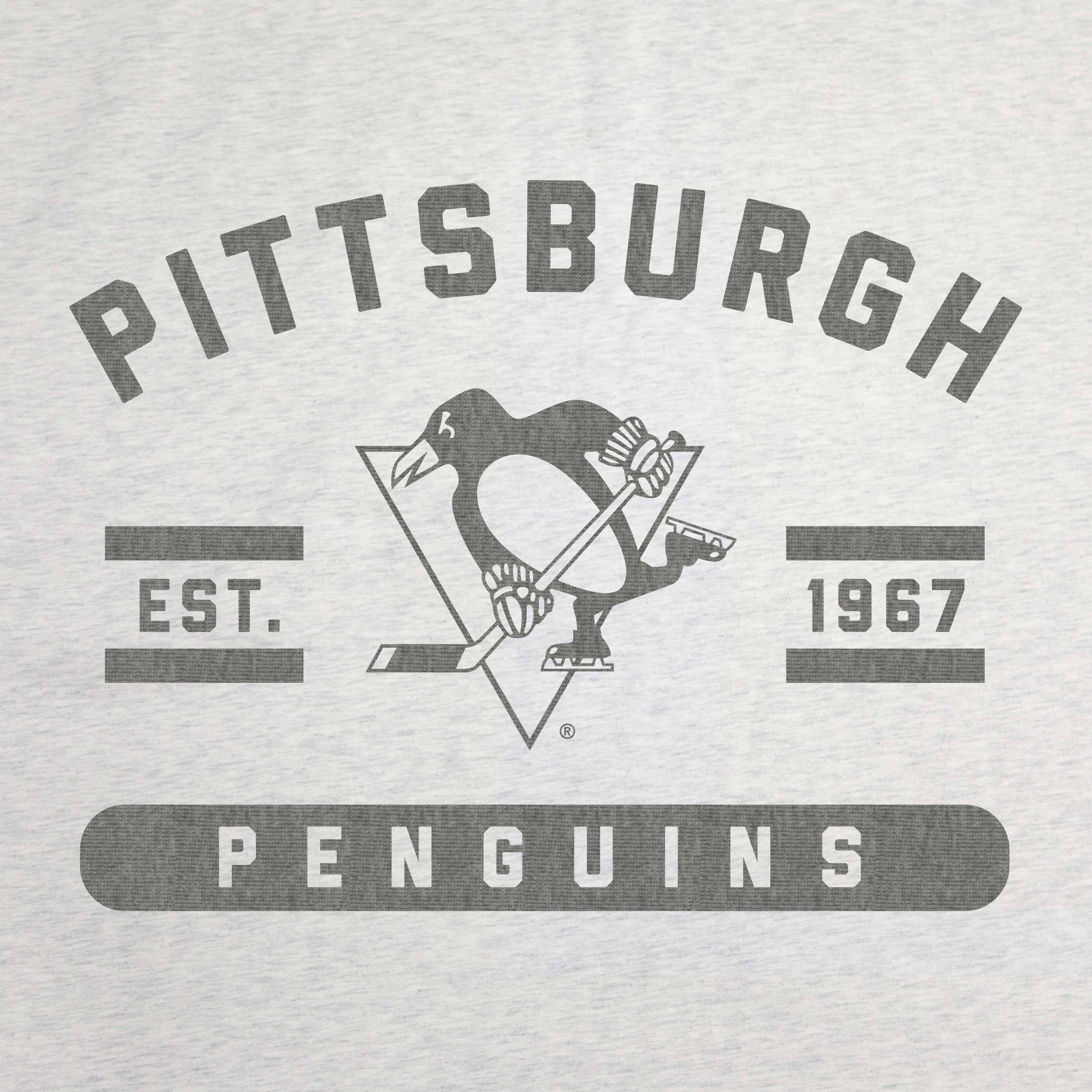 Pittsburgh Penguins Oatmeal Sweatshirt Blanket - Image 2