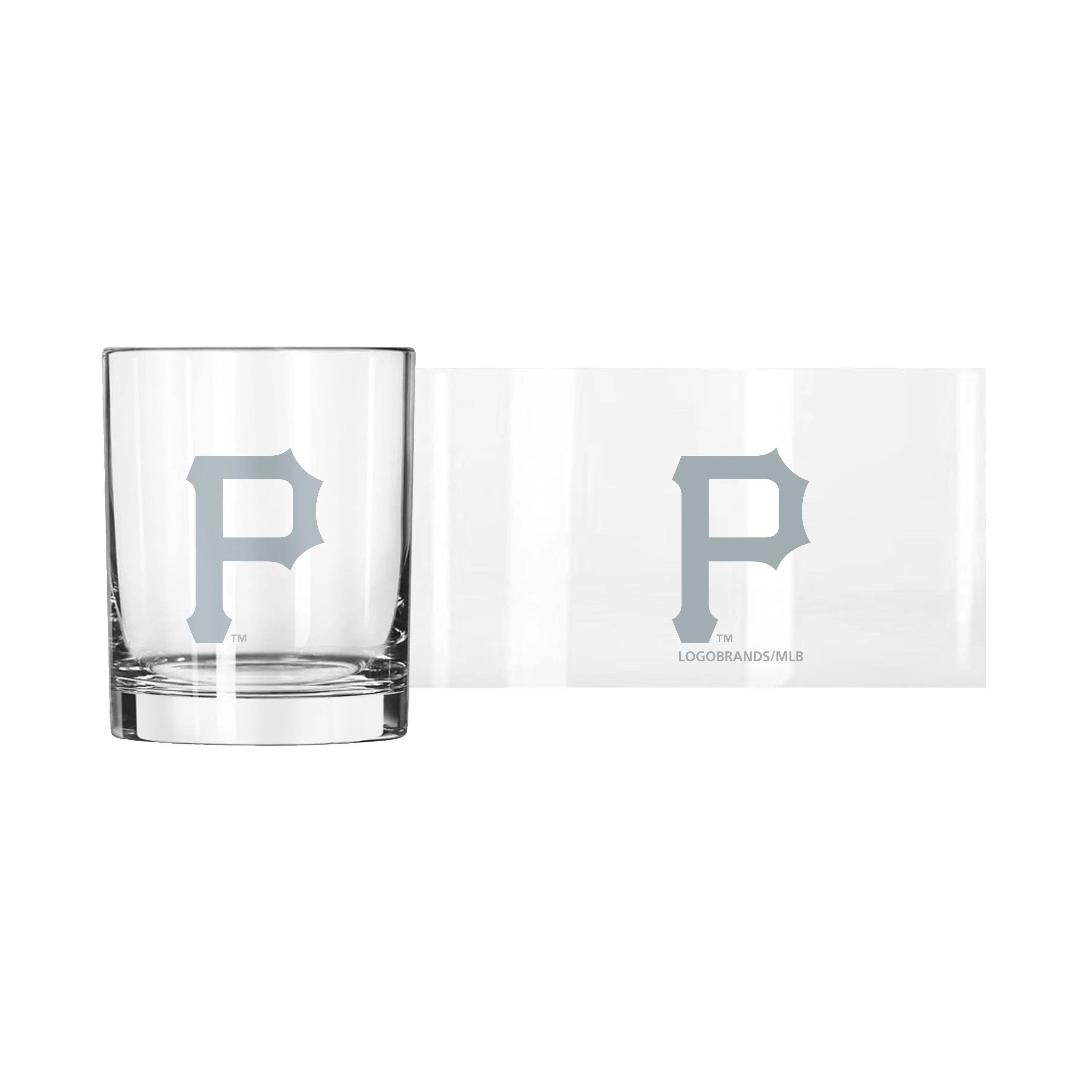 Pittsburgh Pirates 14oz Frost Rocks Glass - Image 2
