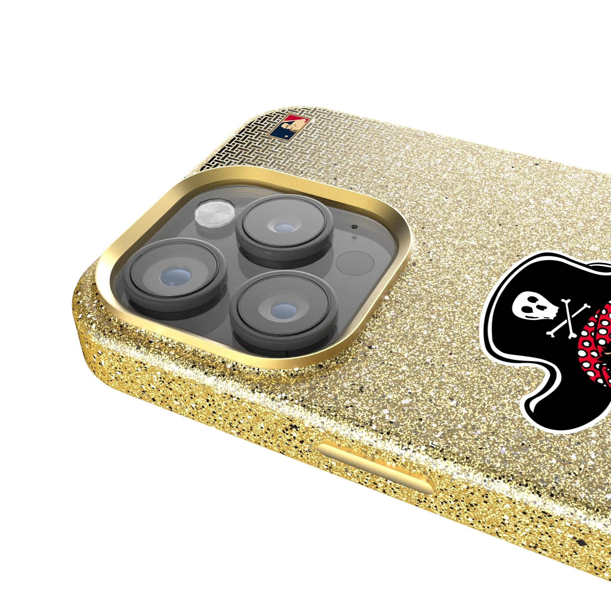 Pittsburgh Pirates 1958-1966 - Cooperstown Collection Linen Bling Phone Case for Apple iPhone - Image 4