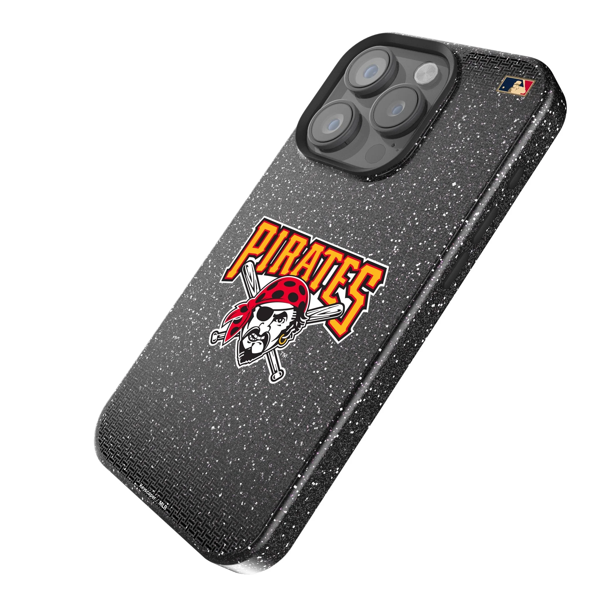 Pittsburgh Pirates 1997-2013 - Cooperstown Collection Linen Bling Phone Case for Apple iPhone - Image 2