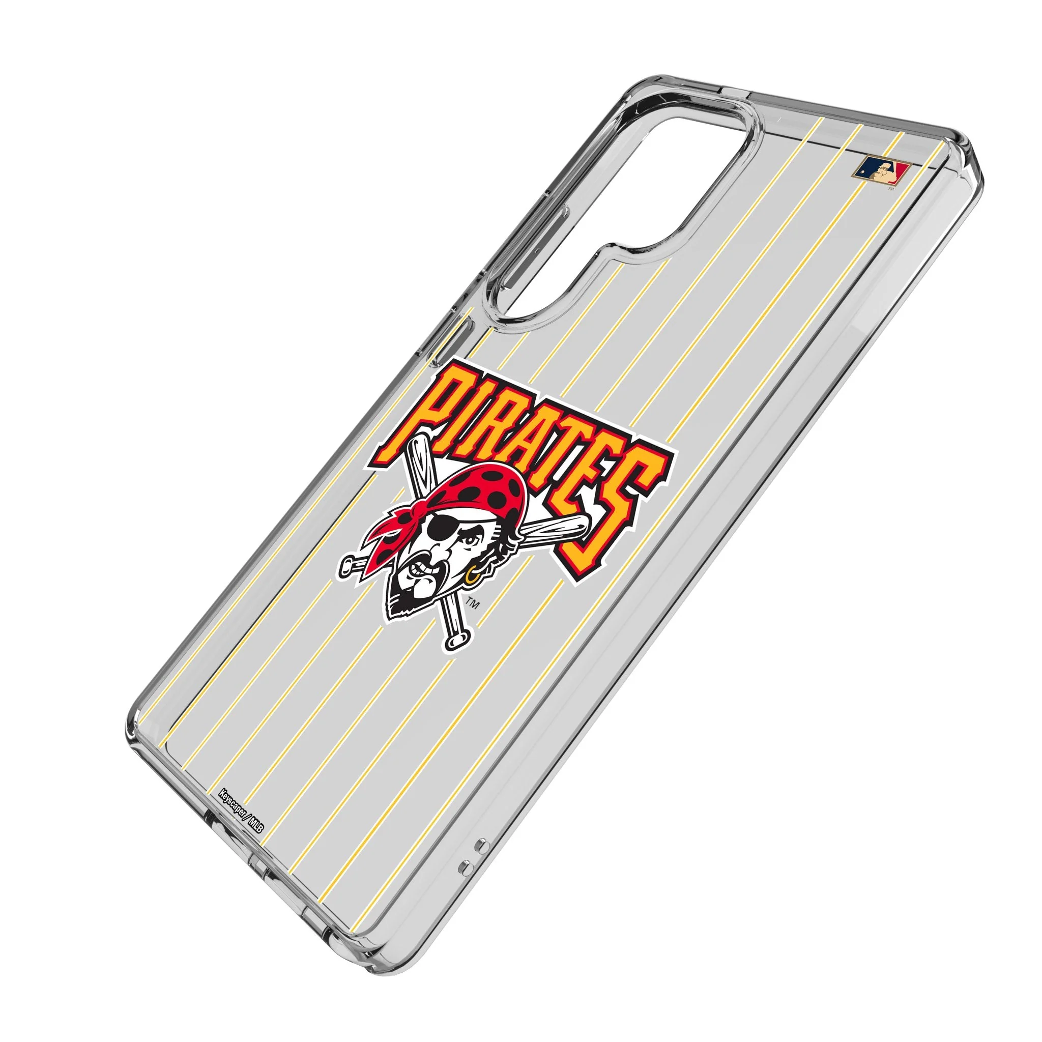 Pittsburgh Pirates 1997-2013 - Cooperstown Collection Pinstripe Clear Phone Case for Samsung Galaxy - Image 2