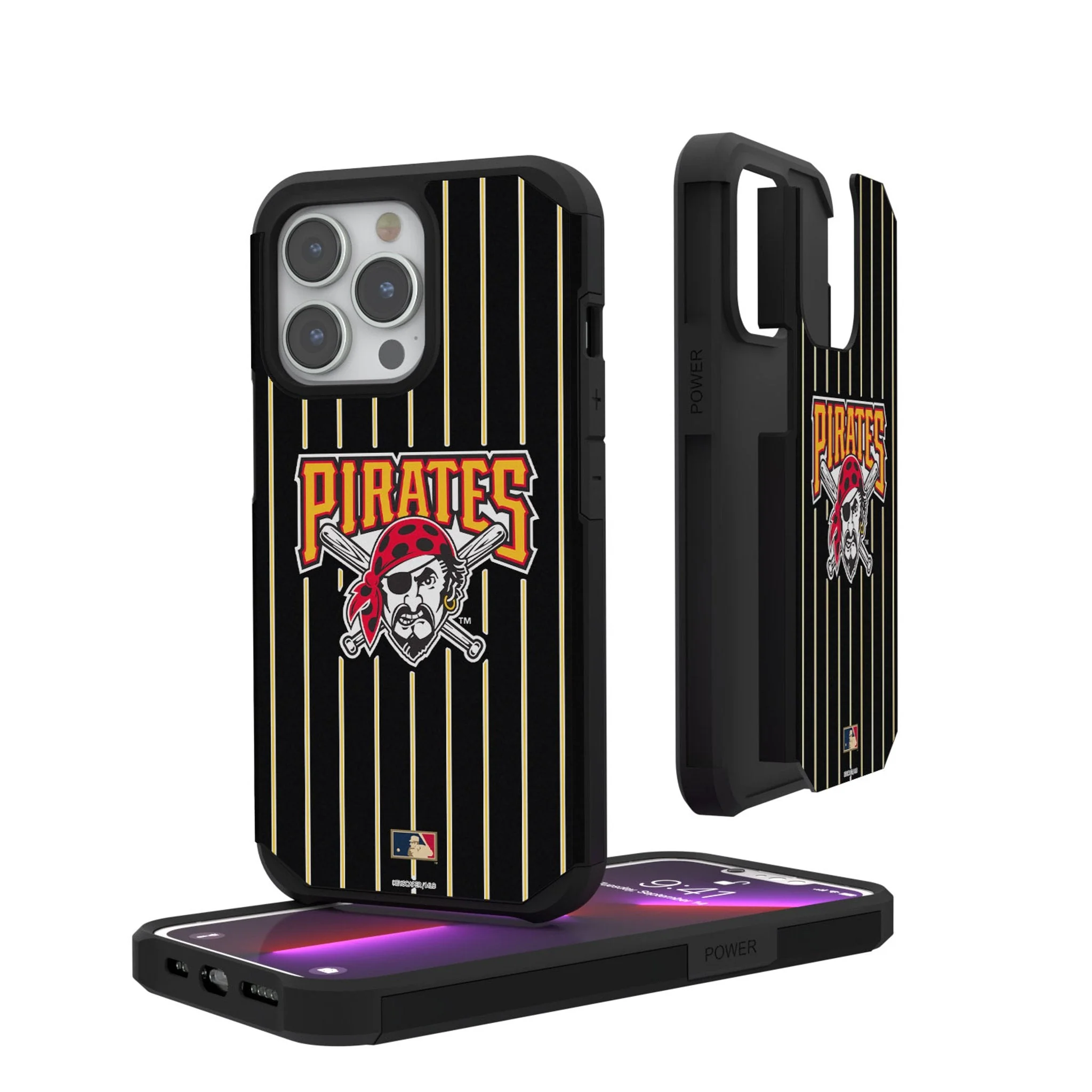 Pittsburgh Pirates 1997-2013 - Cooperstown Collection Pinstripe Rugged Phone Case