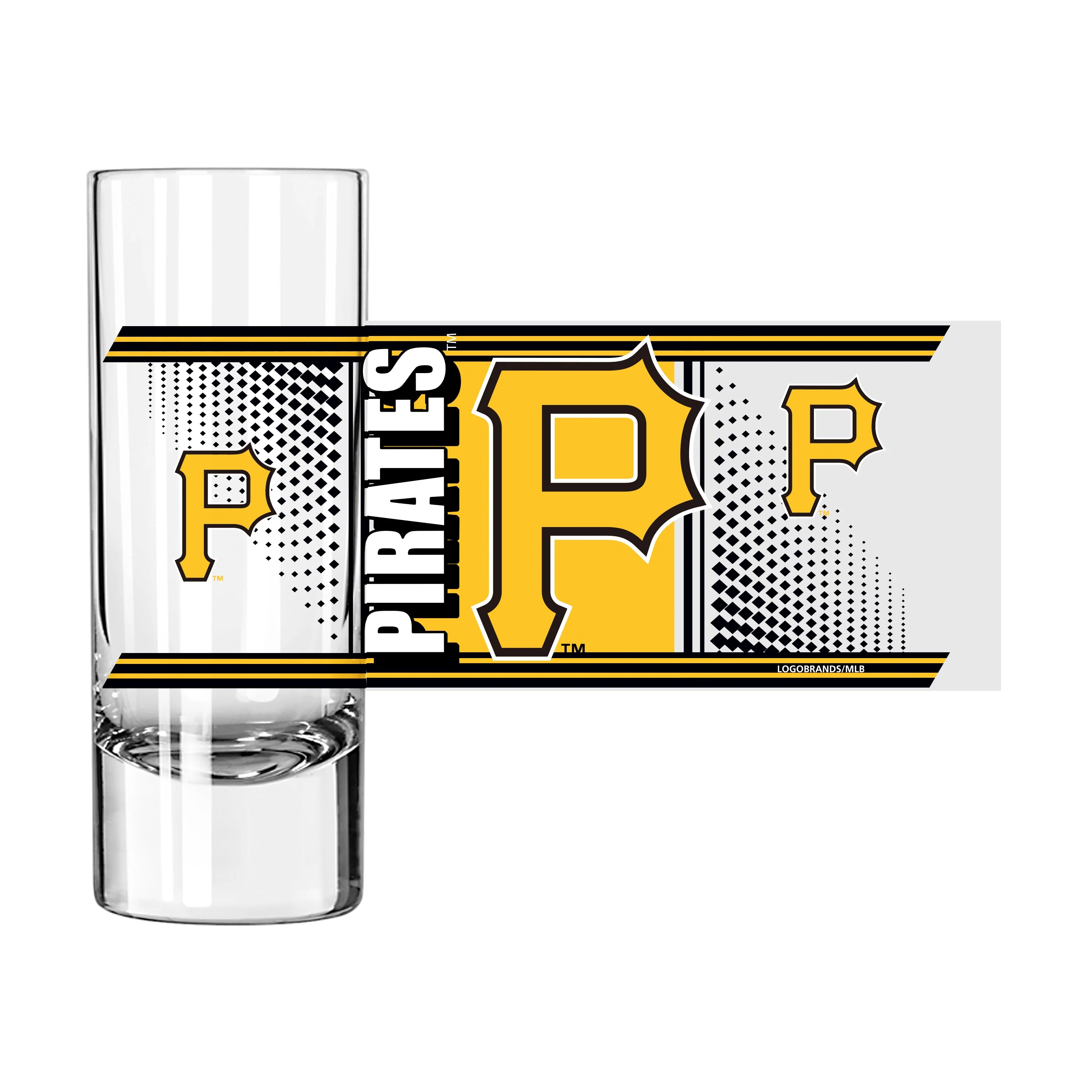 Pittsburgh Pirates 2.5oz Hero Shooter Glass - Image 2