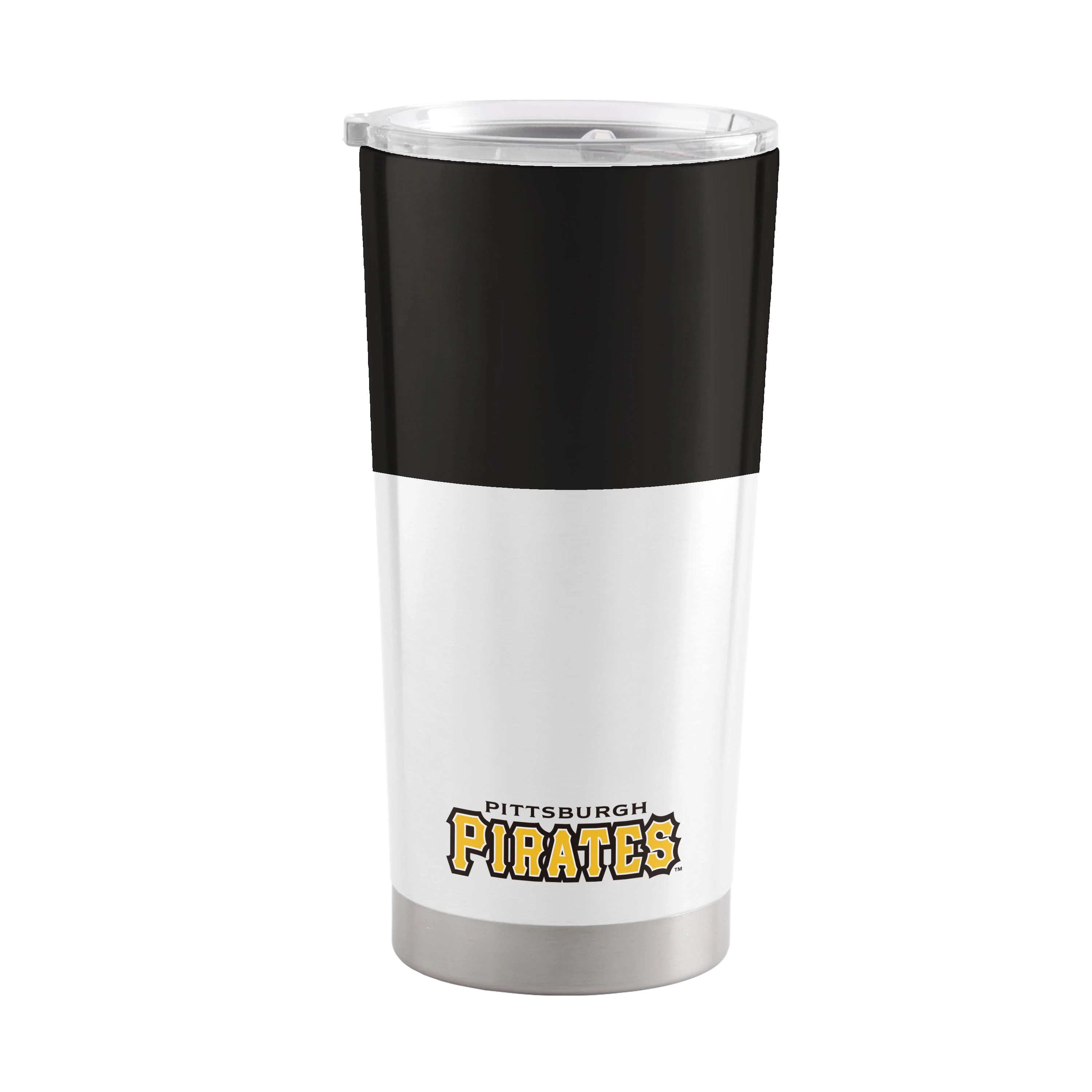 Pittsburgh Pirates 20oz Colorblock Stainless Steel Tumbler - Image 2