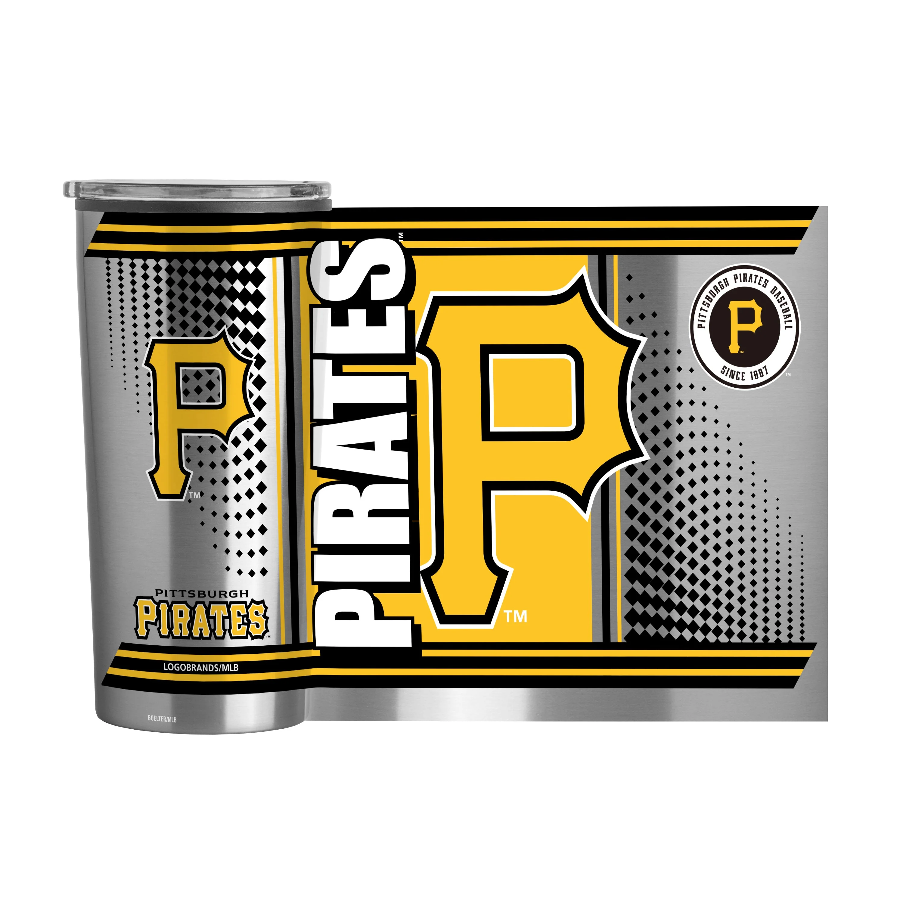 Pittsburgh Pirates 20oz Hero Fusion Tumbler - Image 2