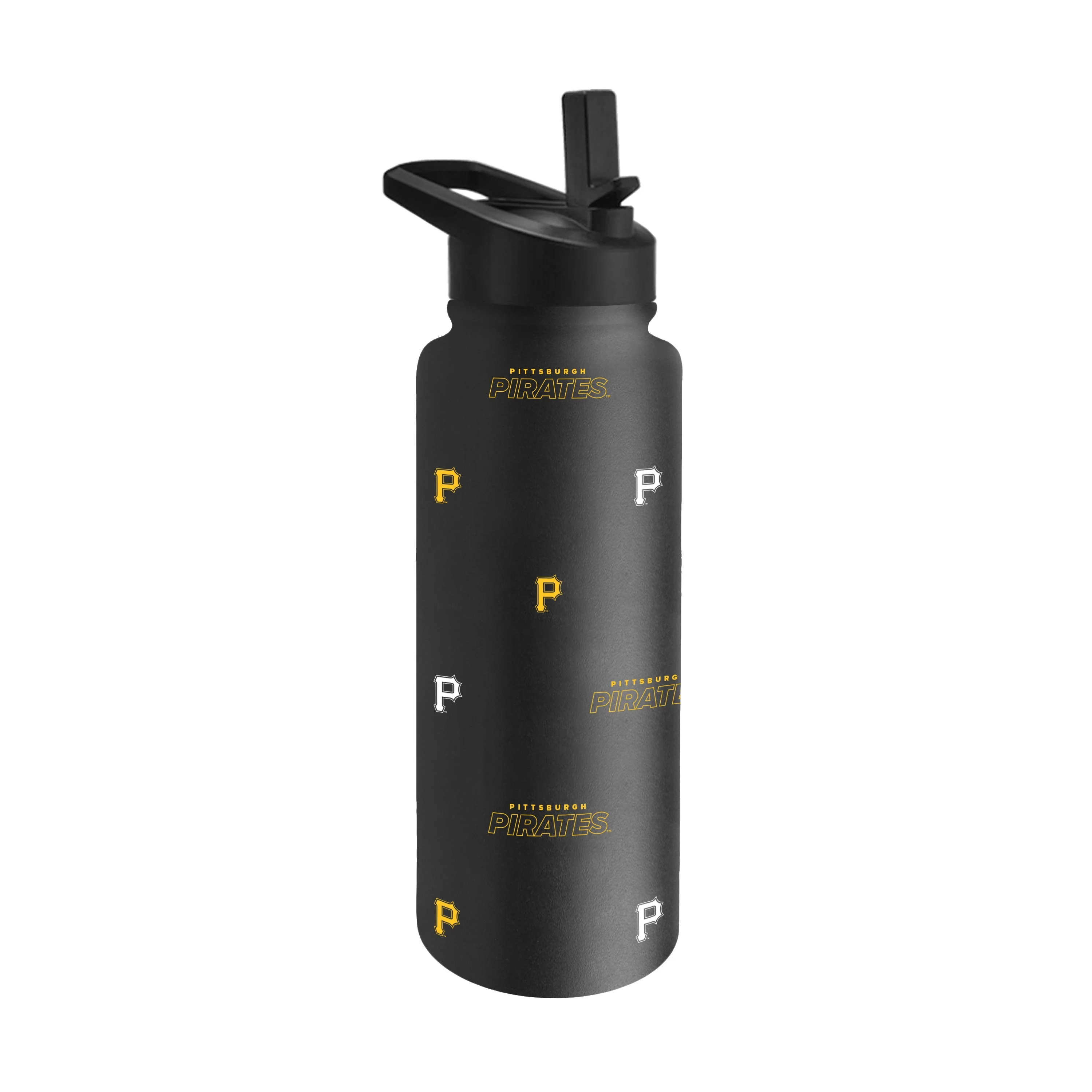 Pittsburgh Pirates 34oz Step And Repeat Quencher Bottle - Image 2