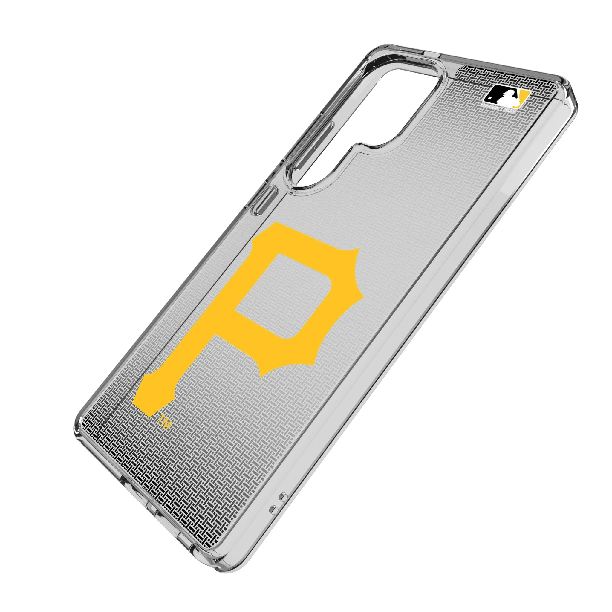 Pittsburgh Pirates Linen Clear Phone Case for Samsung Galaxy - Image 2