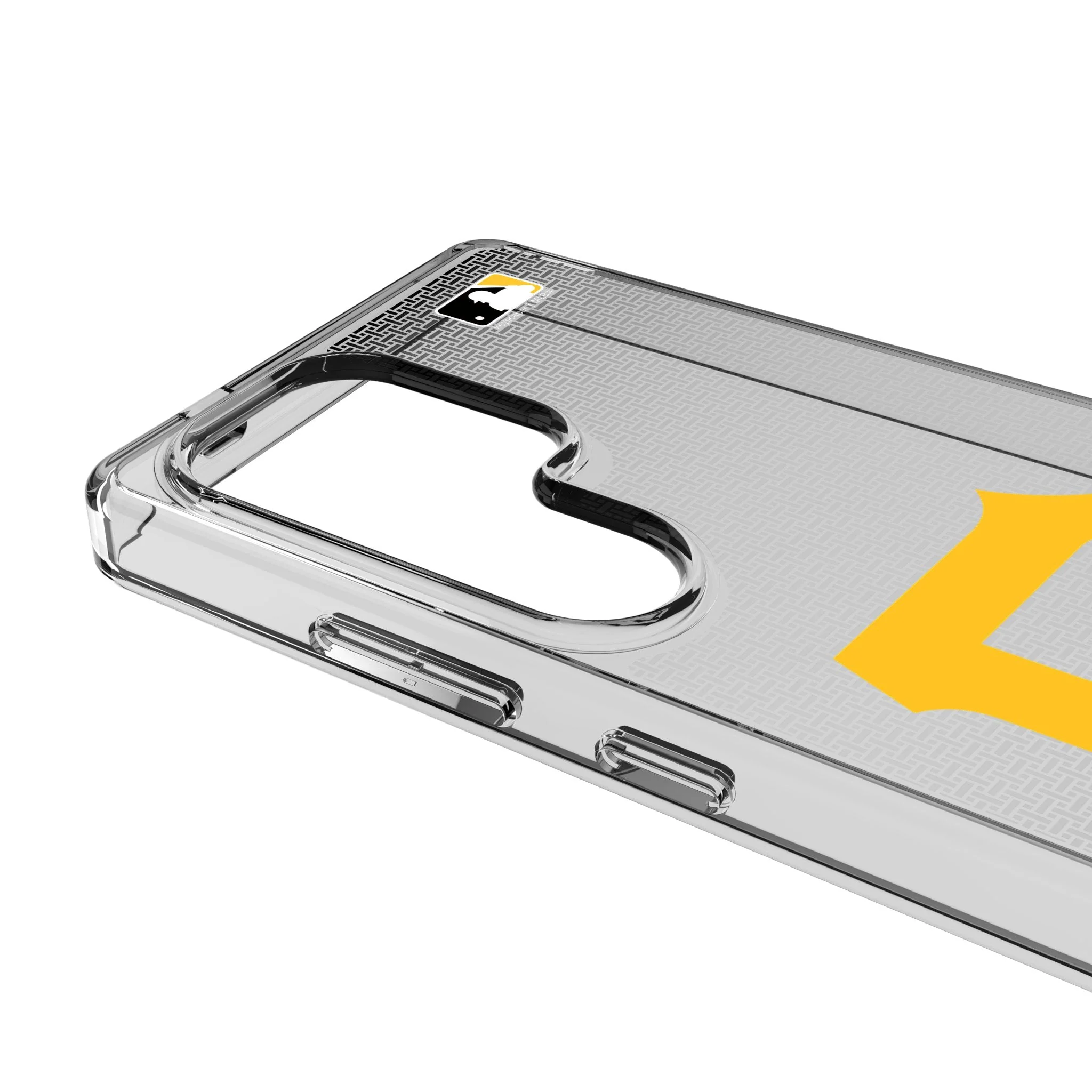 Pittsburgh Pirates Linen Clear Phone Case for Samsung Galaxy - Image 3
