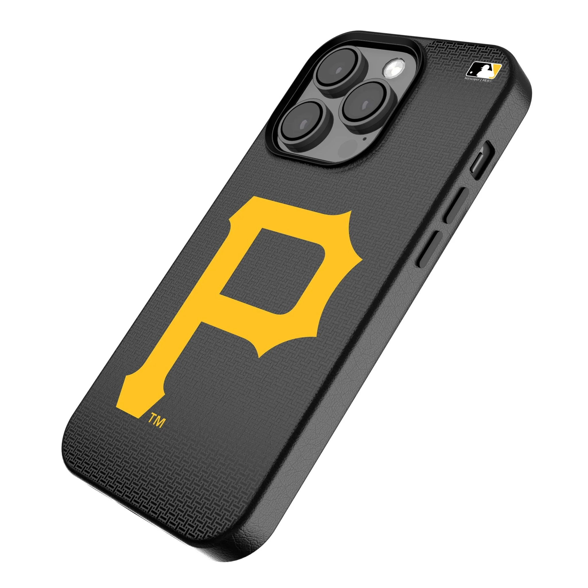 Pittsburgh Pirates Linen MagSafe Compatible Phone Case for Apple iPhone - Image 2