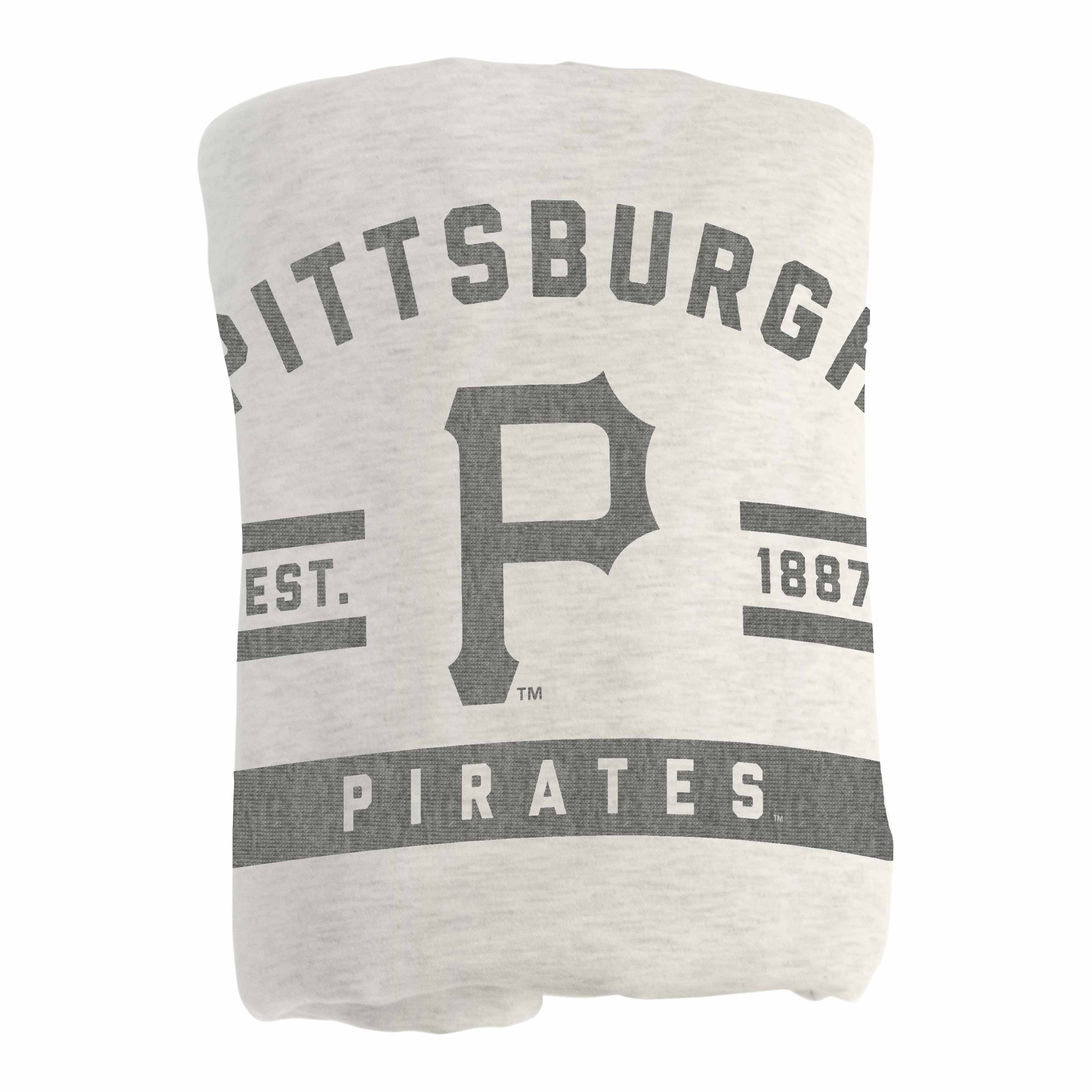 Pittsburgh Pirates Oatmeal Sweatshirt Blanket - Image 3