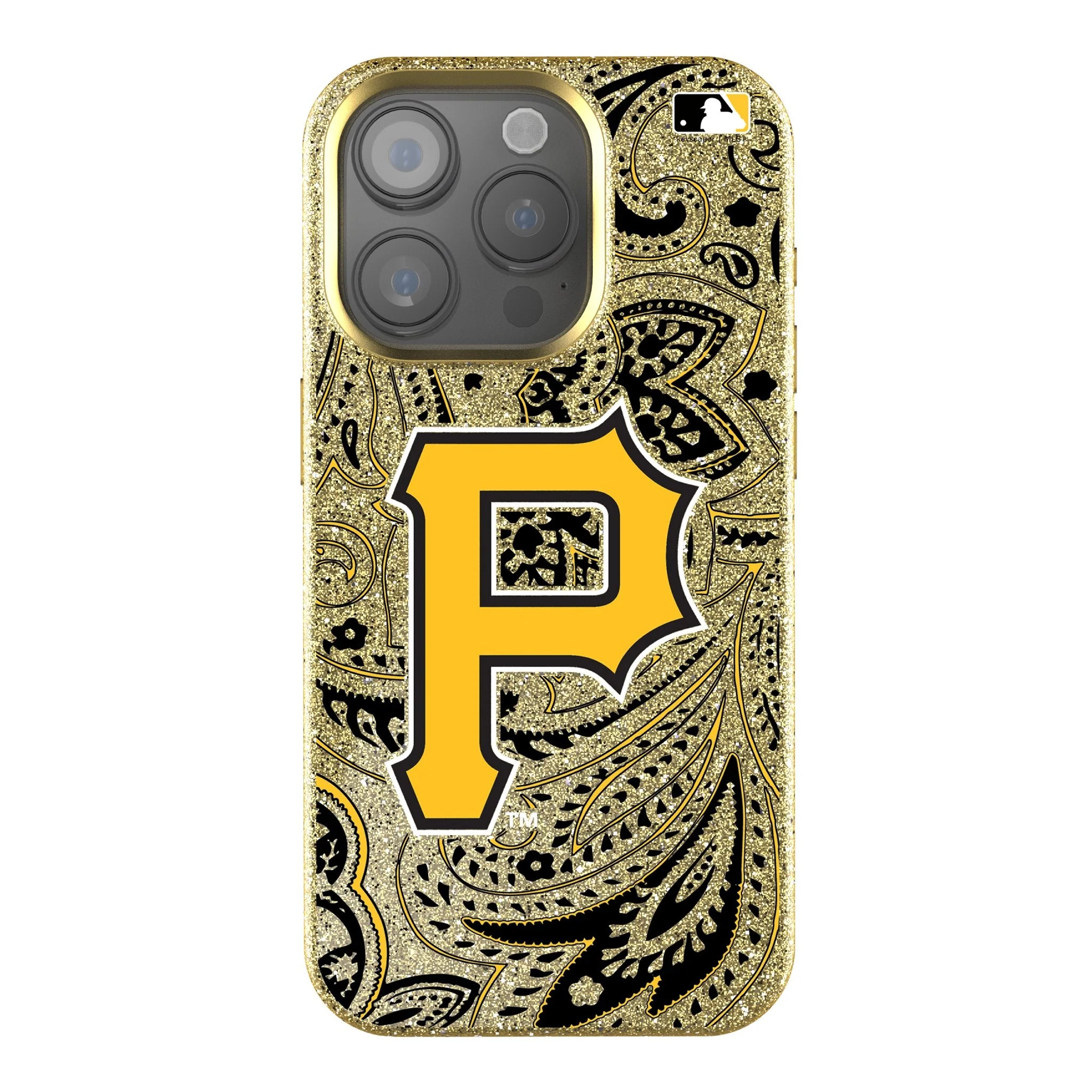 Pittsburgh Pirates Paisley Bling Phone Case