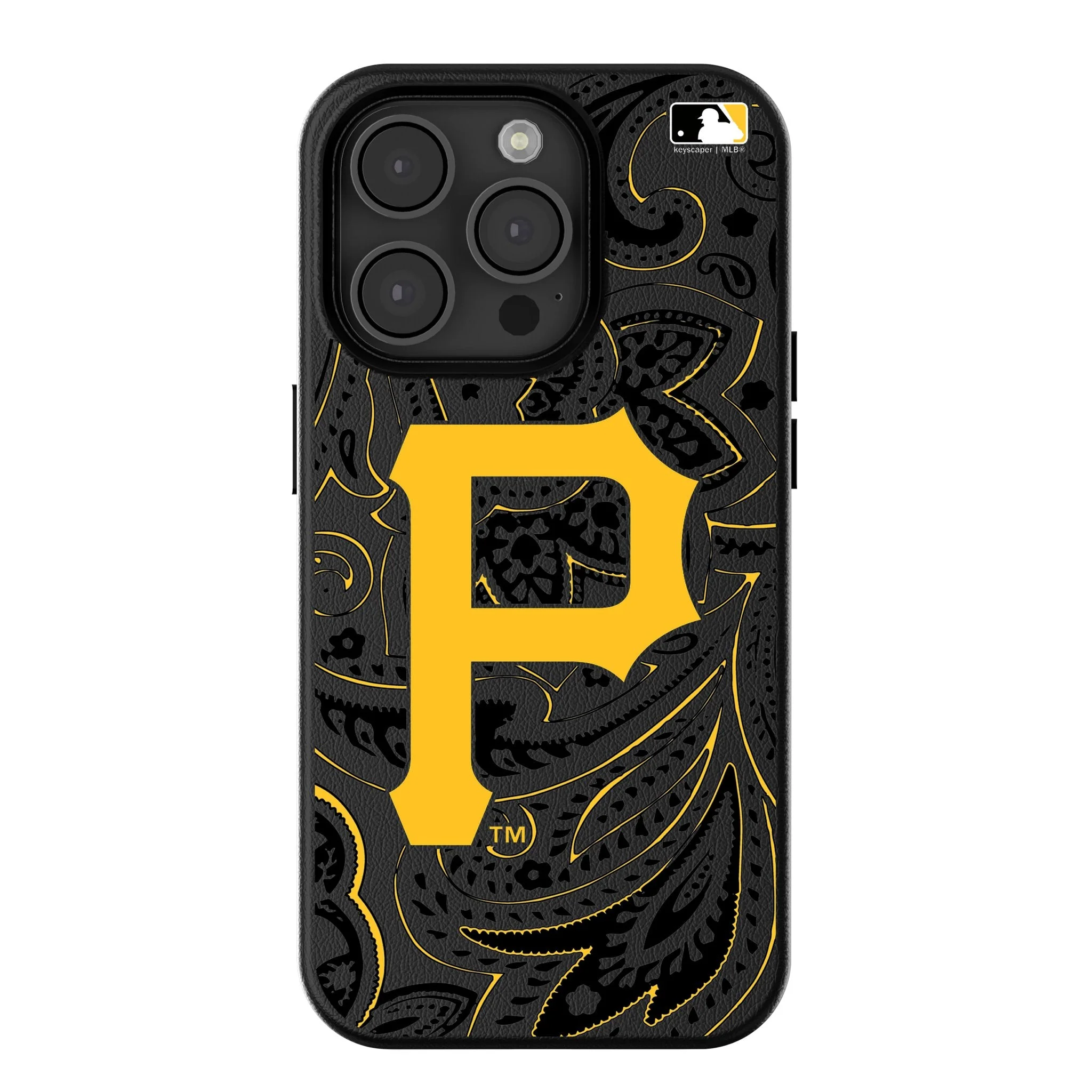 Pittsburgh Pirates Paisley MagSafe Compatible Phone Case for Apple iPhone