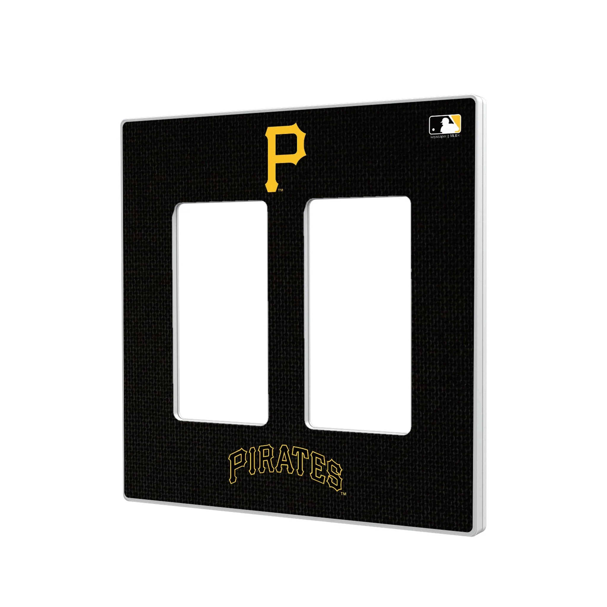 Pittsburgh Pirates Solid Hidden-Screw Light Switch Plate - Image 4