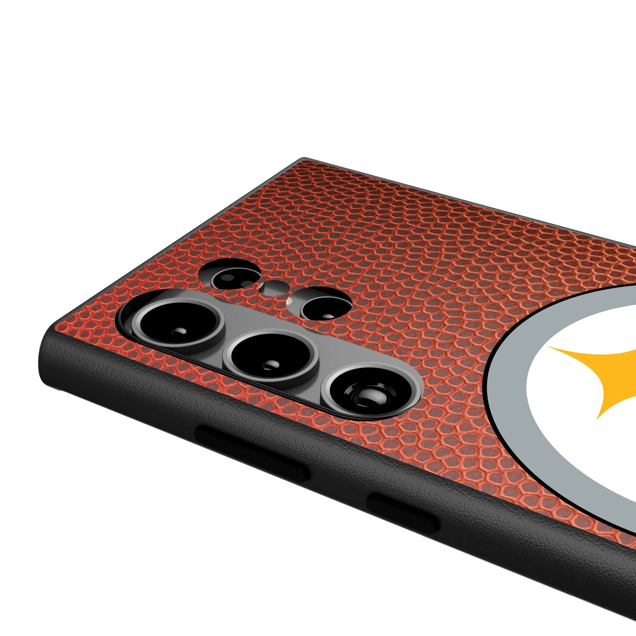 Pittsburgh Steelers Football Wordmark MagSafe Compatible Phone Case for Samsung Galaxy - Image 4