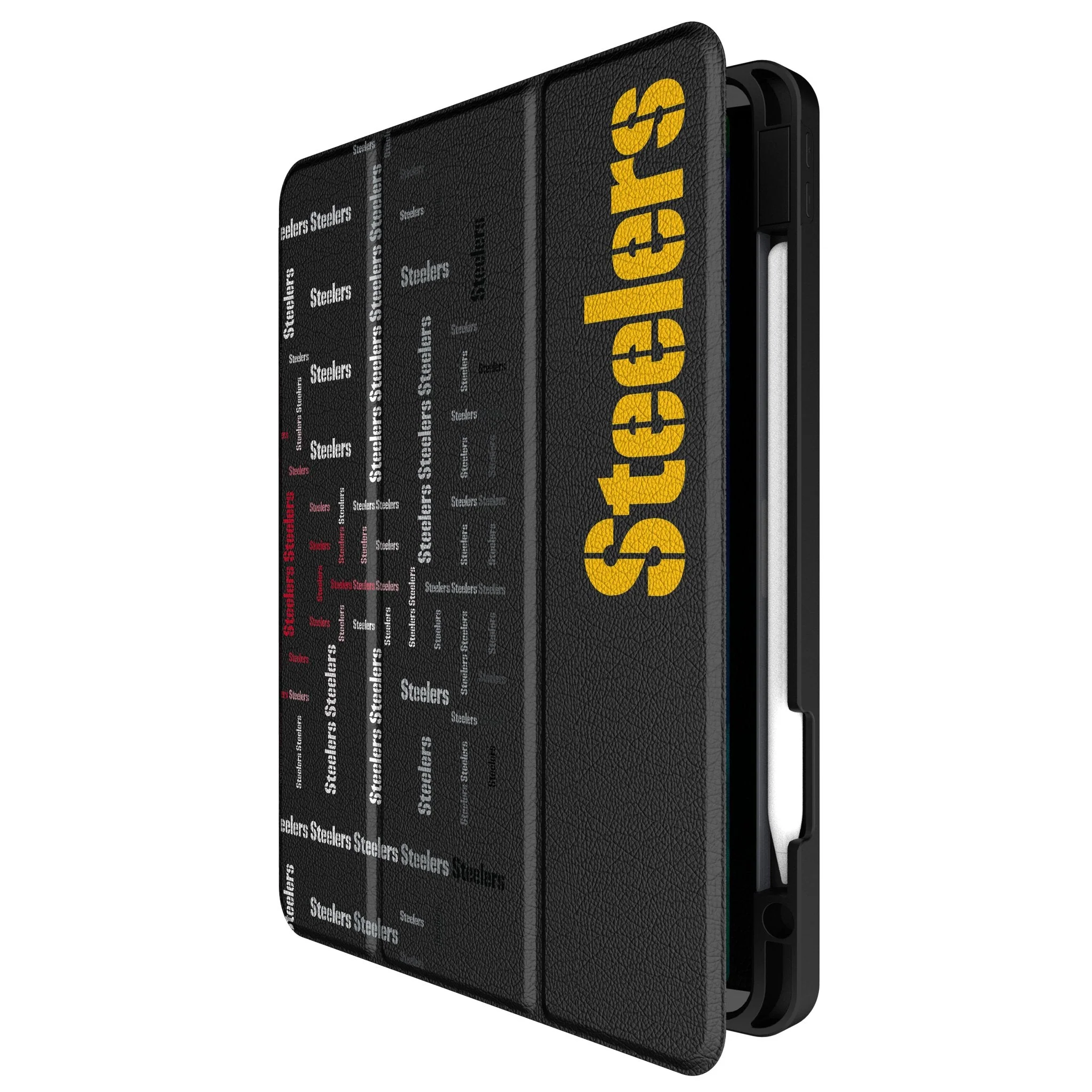 Pittsburgh Steelers Quadtile Tablet Case for Apple iPad - Image 2