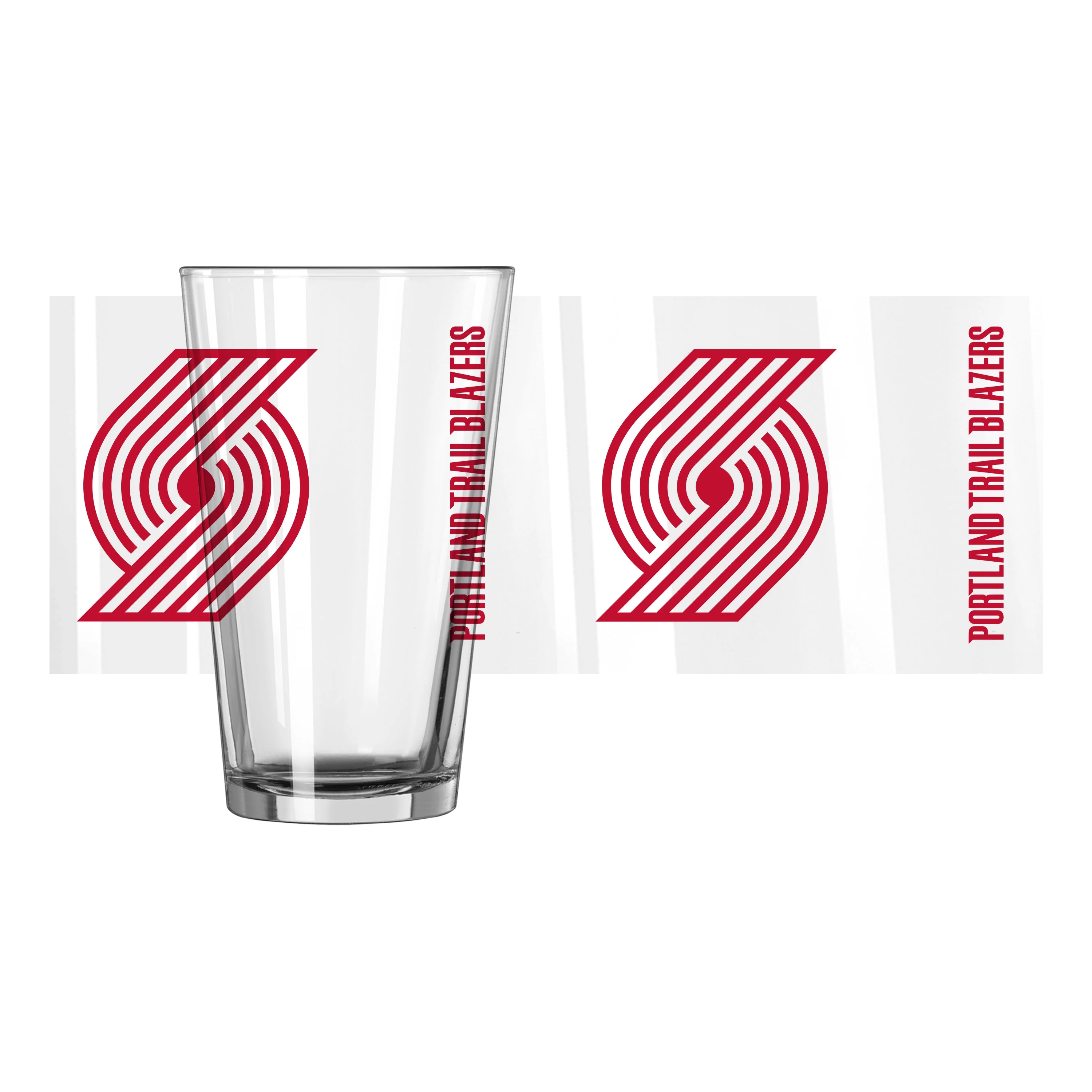 Portland Trail Blazers 16oz Gameday Pint Glass - Image 2
