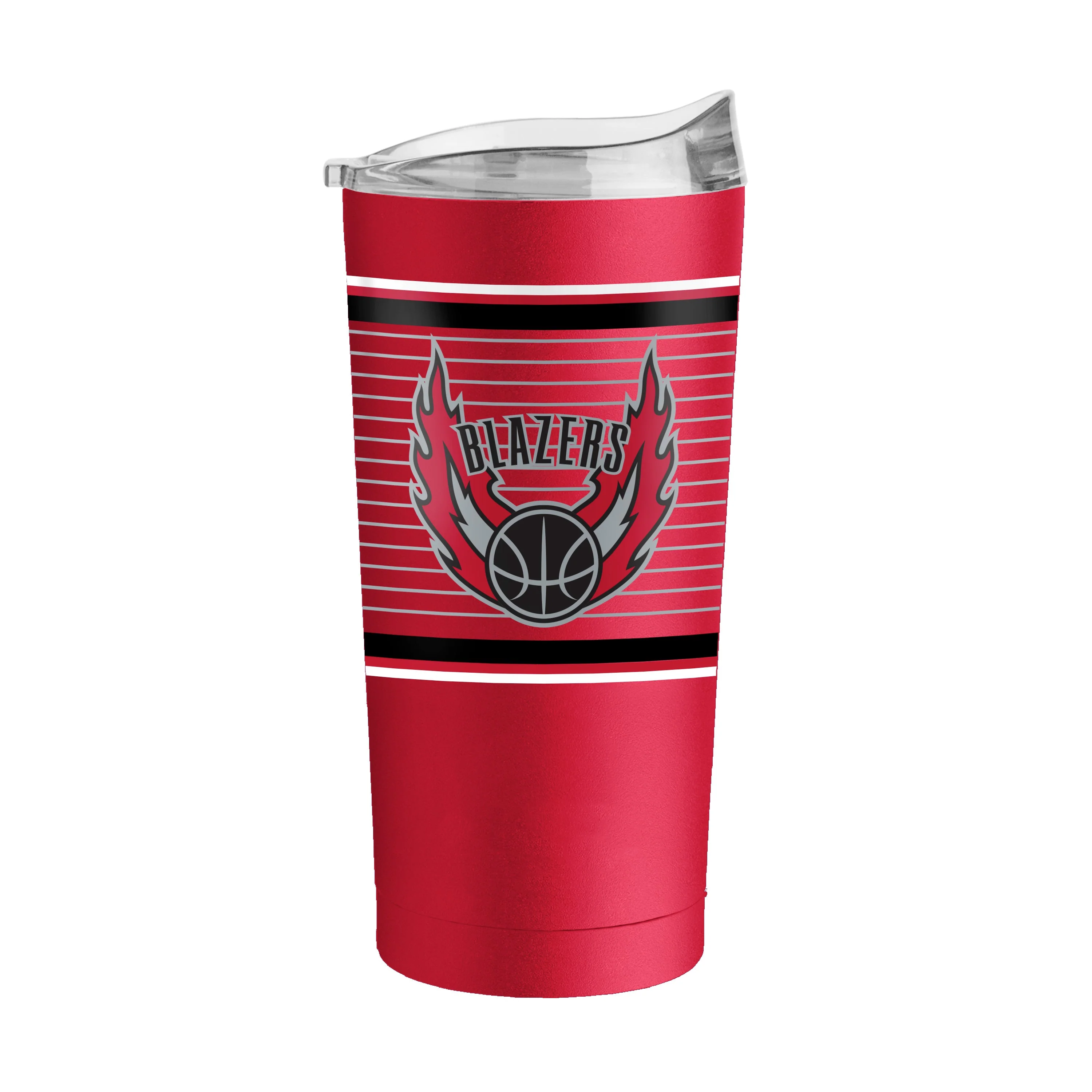 Portland Trail Blazers 20oz Retro Stripe Powder Coat Tumbler - Image 2
