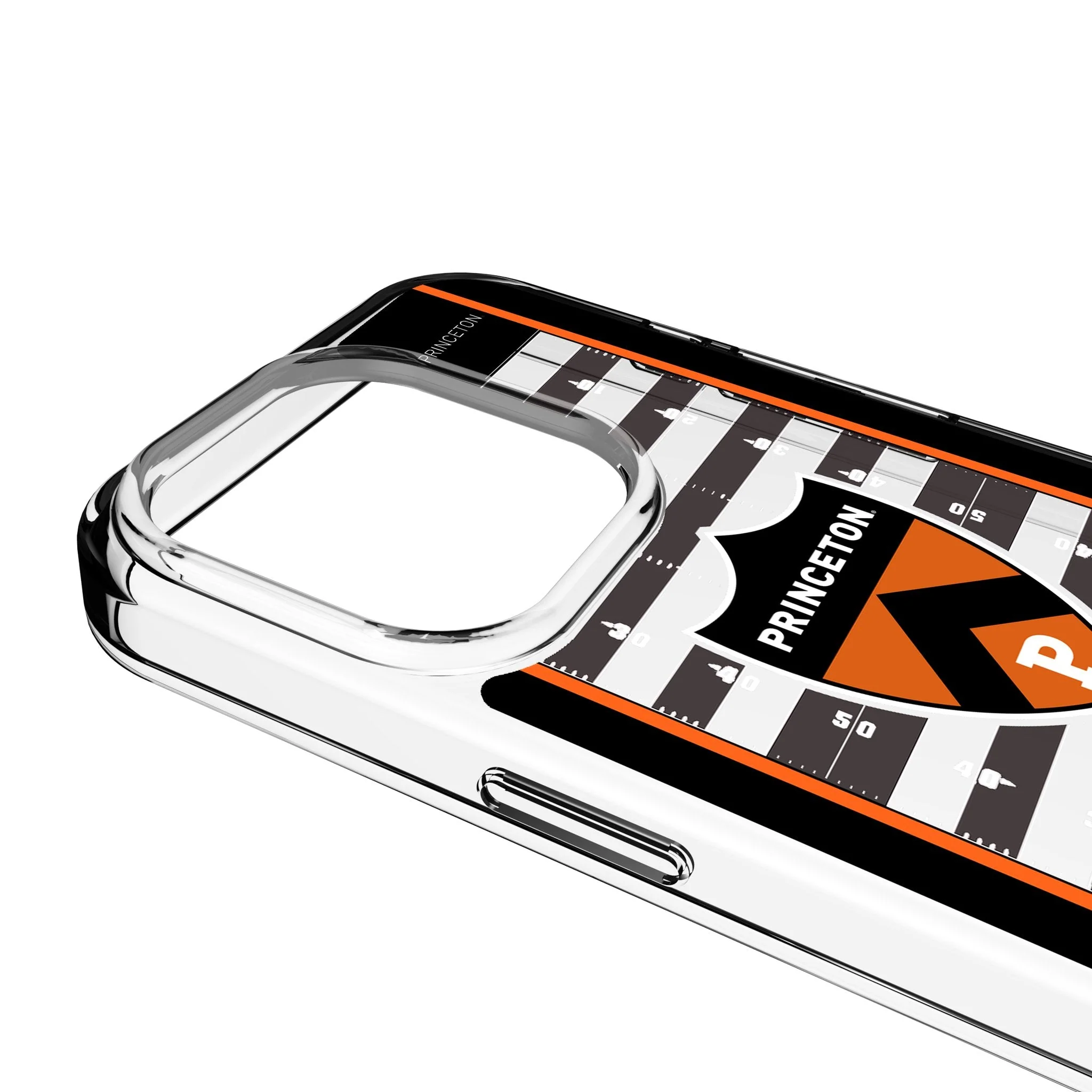 Princeton Tigers Field Clear Phone Case for Apple iPhone - Image 3