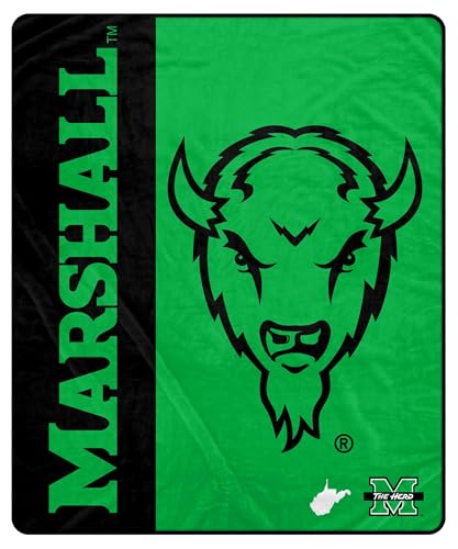 Proformance Home NCAA Marshall Thundering Herd Endzone Ultra Soft Tailgate Throw - Image 2