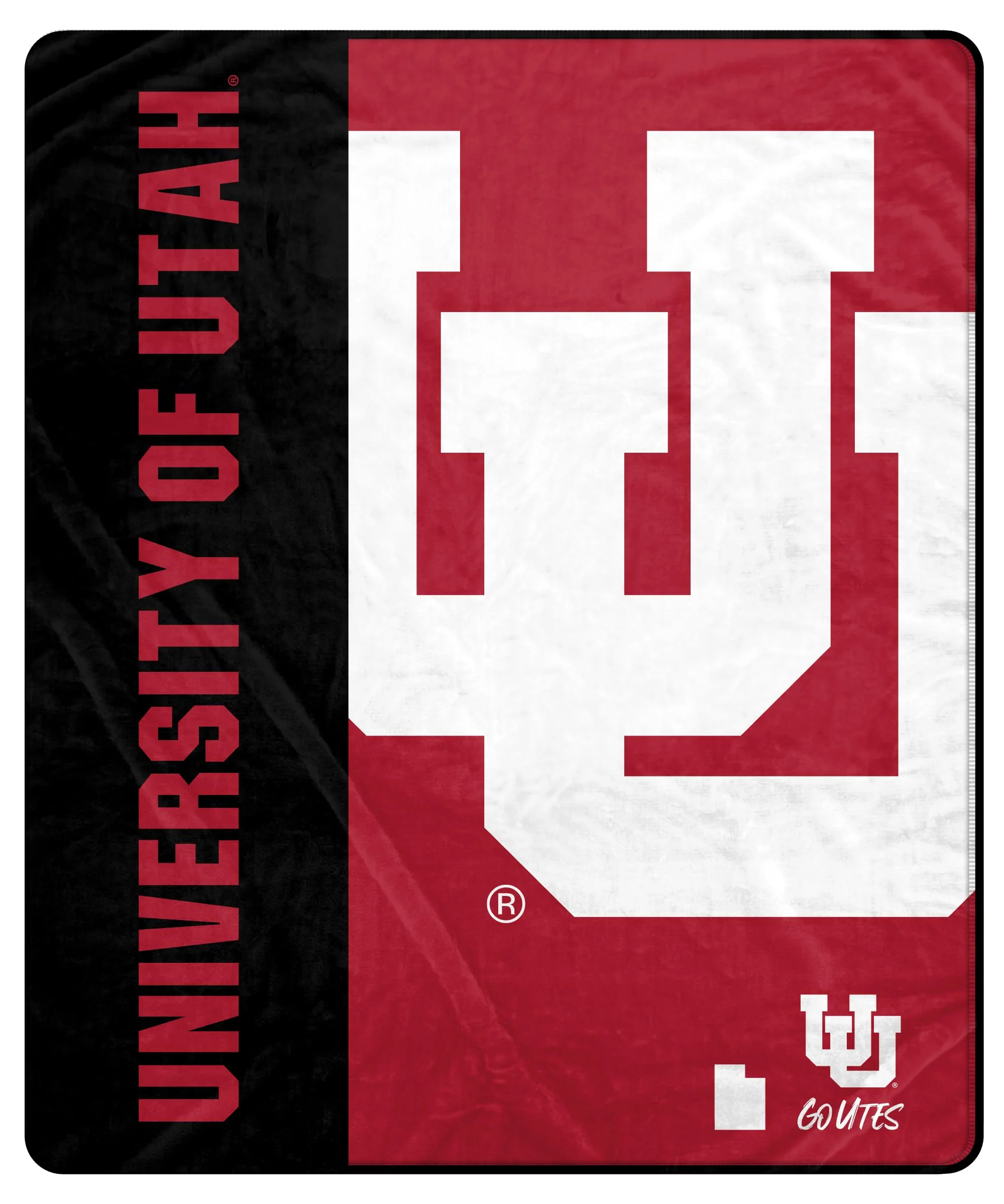 Proformance Home NCAA Utah Utes Endzone Ultra Soft Tailgate Throw