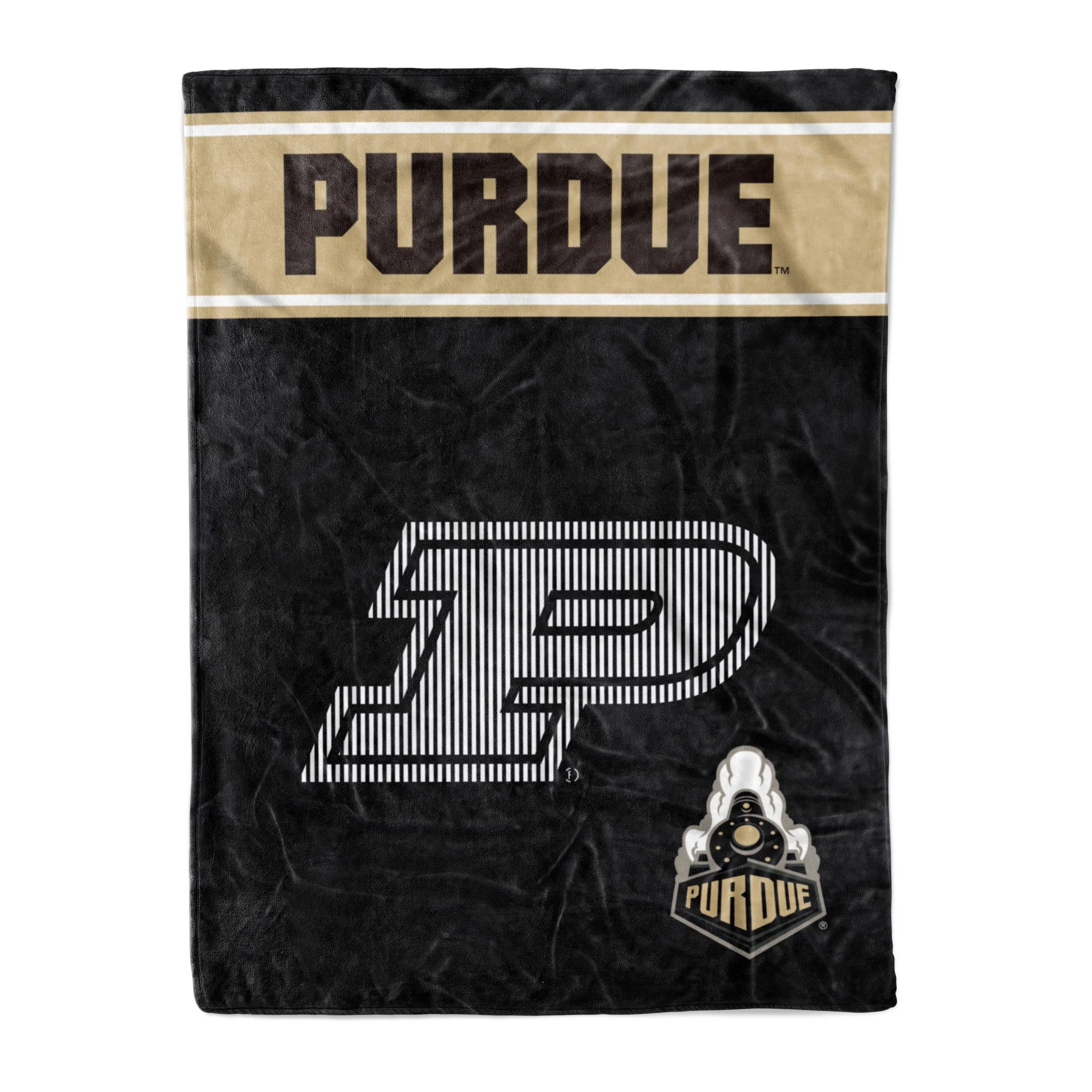 Purdue Plush Throw 60x80