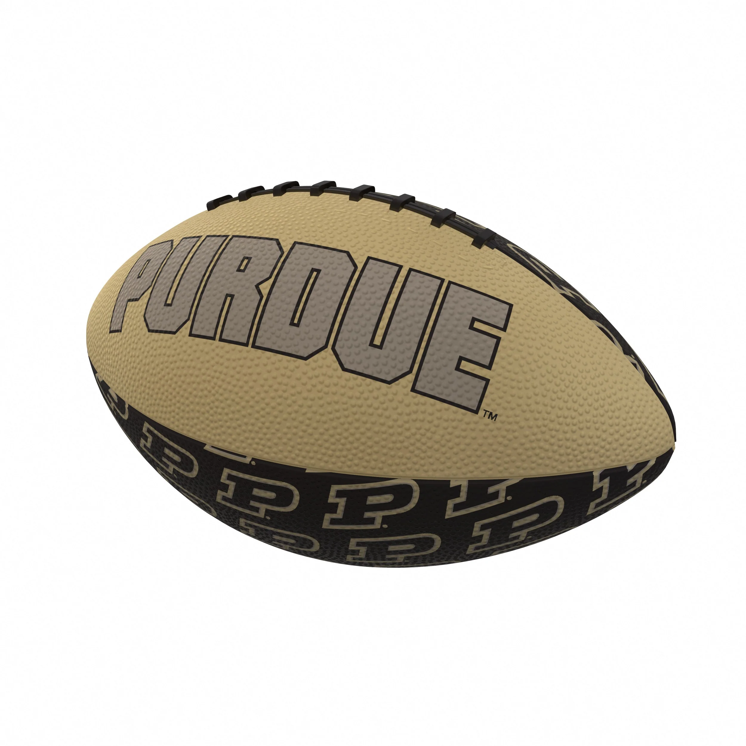 Purdue Repeating Mini-Size Rubber Football