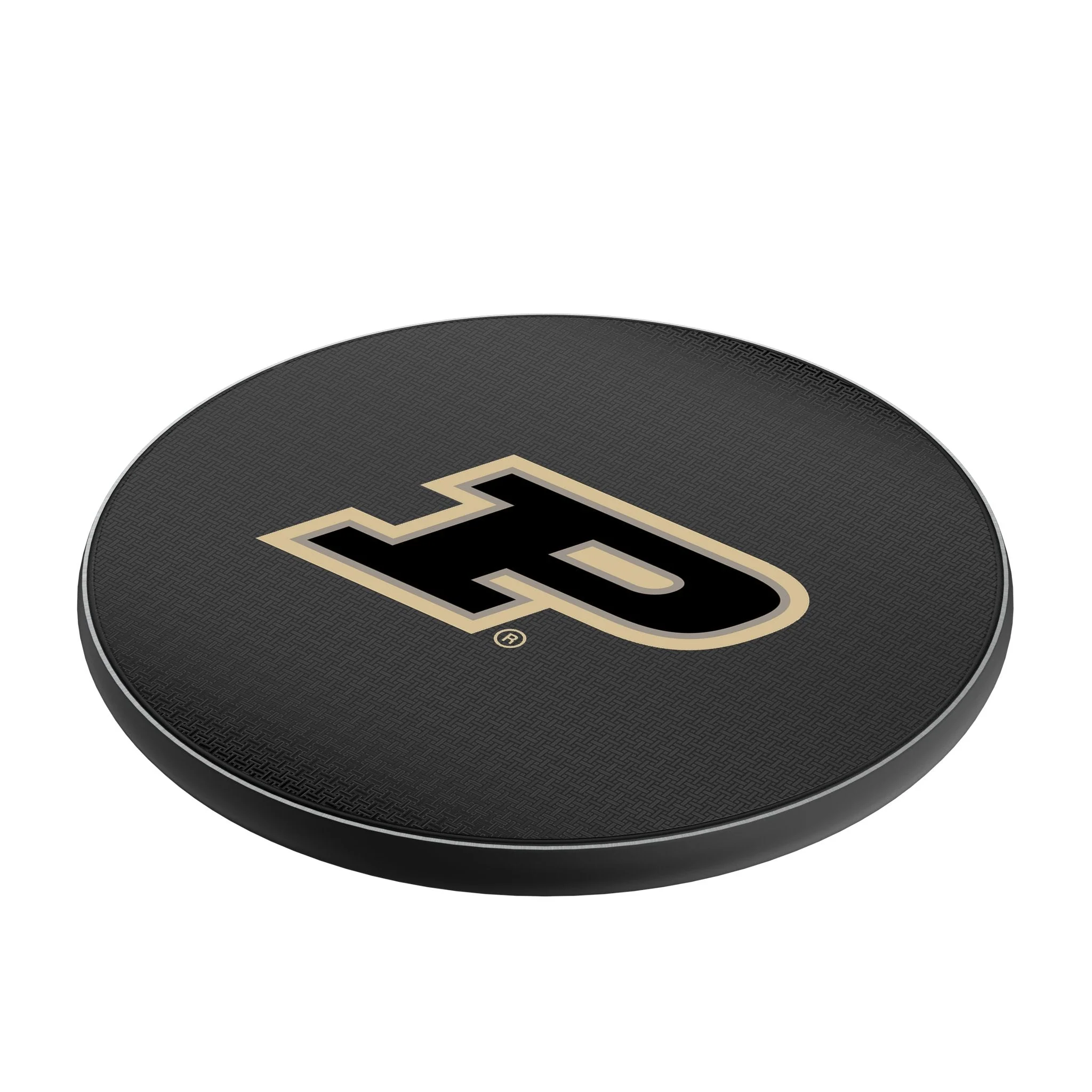 Purdue University Boilermakers Linen 15-Watt Wireless Charger - Image 2