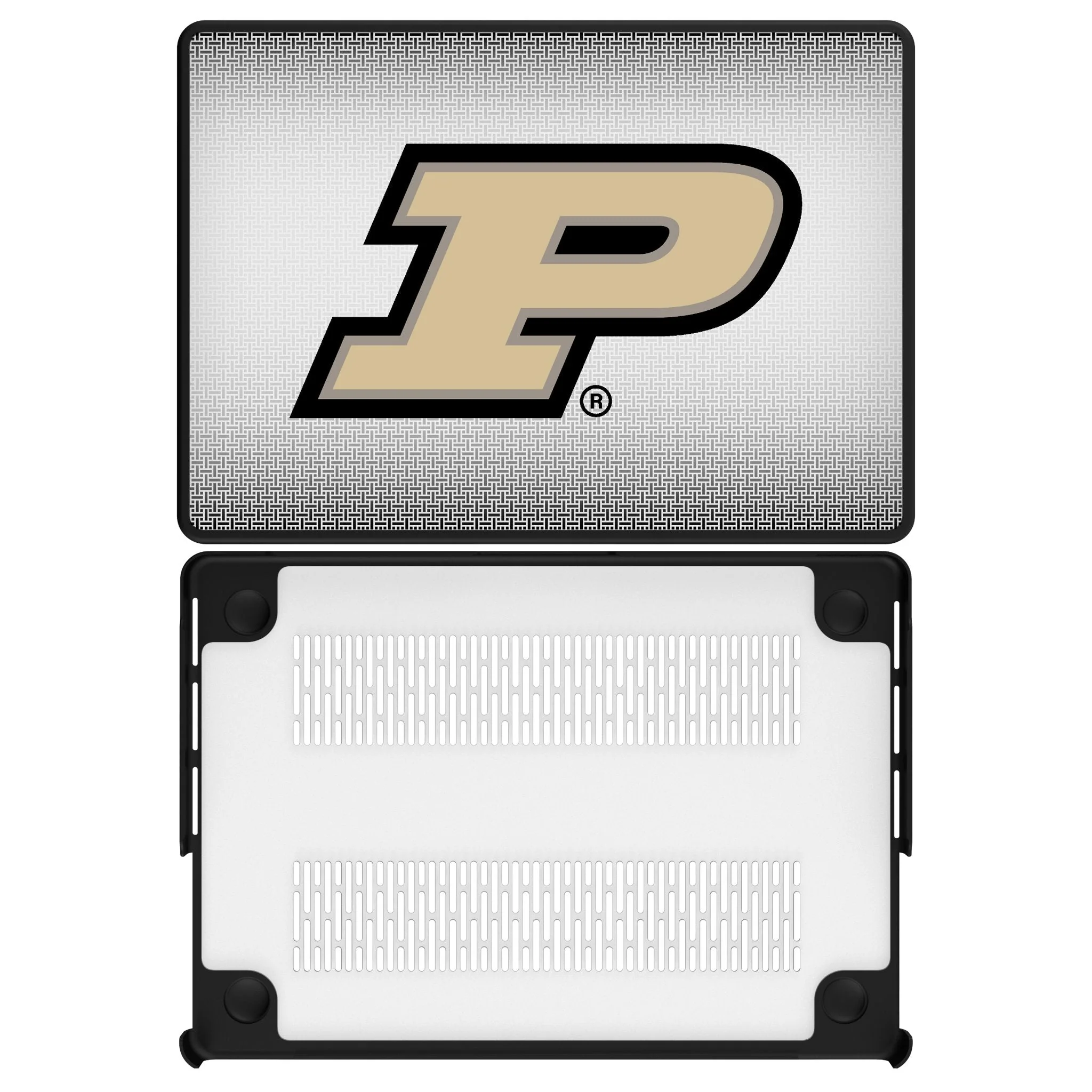 Purdue University Boilermakers Linen Laptop Case for Apple MacBook