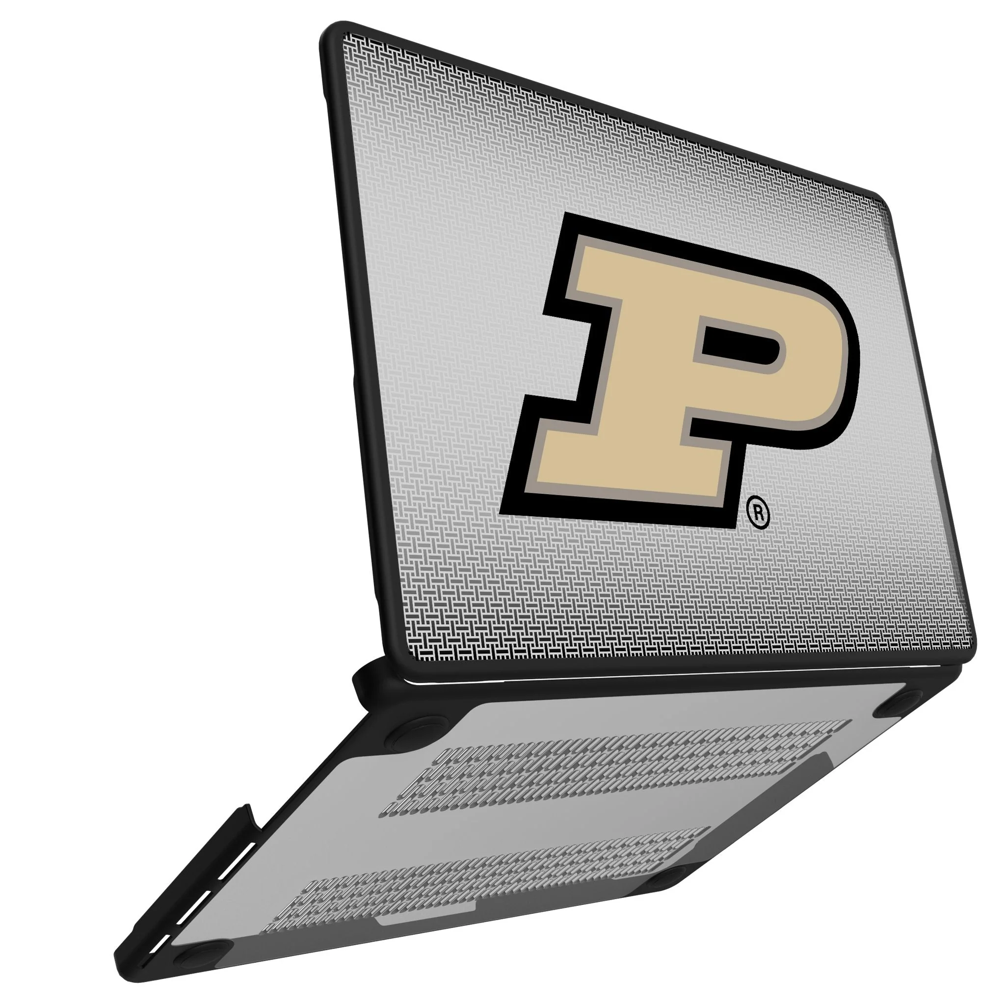 Purdue University Boilermakers Linen Laptop Case for Apple MacBook - Image 2