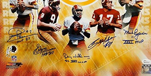 Quarterback Legends Autographed 16x20 Washington Redskins Photo- JSA W Auth - Image 2