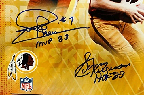 Quarterback Legends Autographed 16x20 Washington Redskins Photo- JSA W Auth - Image 3