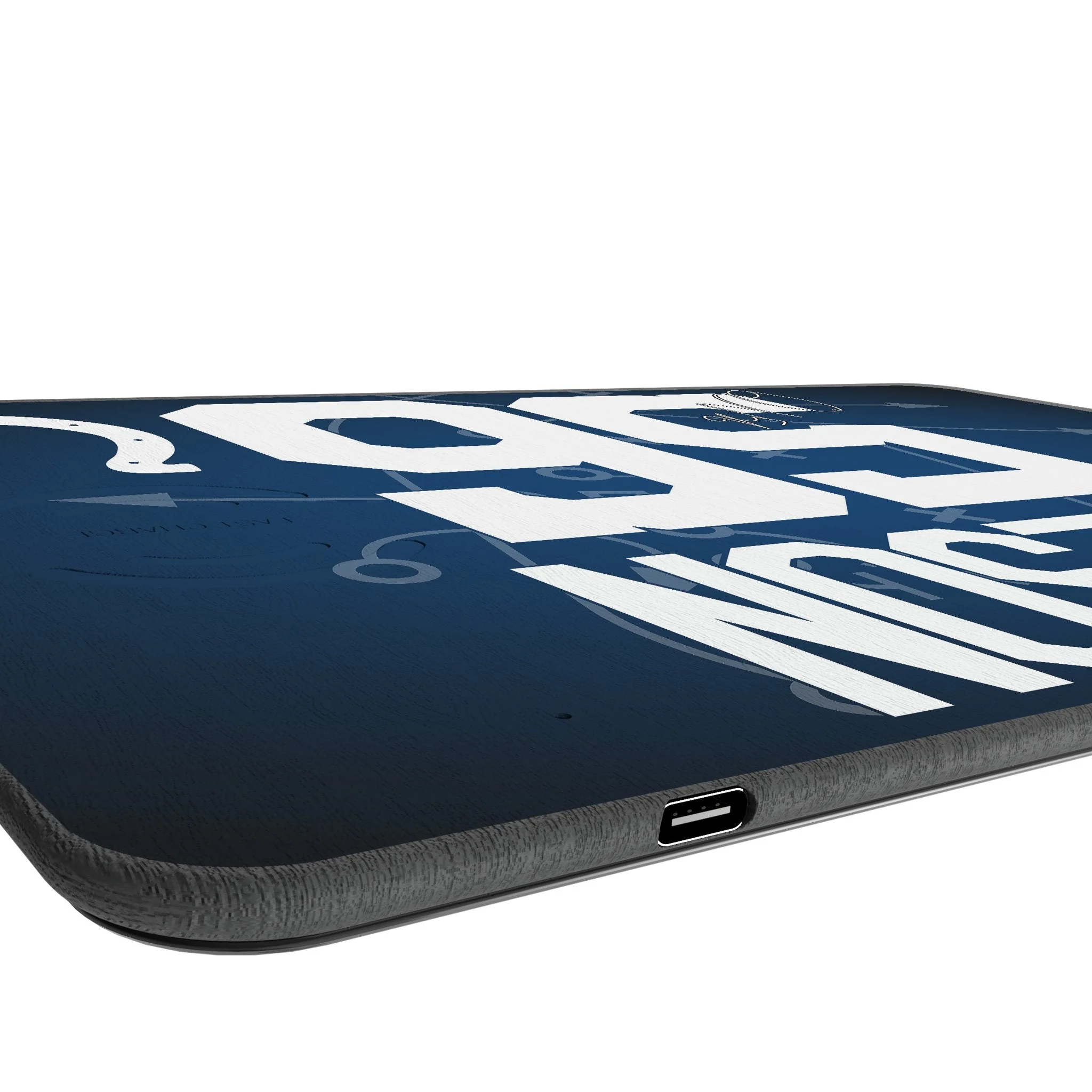 Quenton Nelson Indianapolis Colts 56 Game Tactic 15-Watt Wireless Charger and Mouse Pad - Image 3