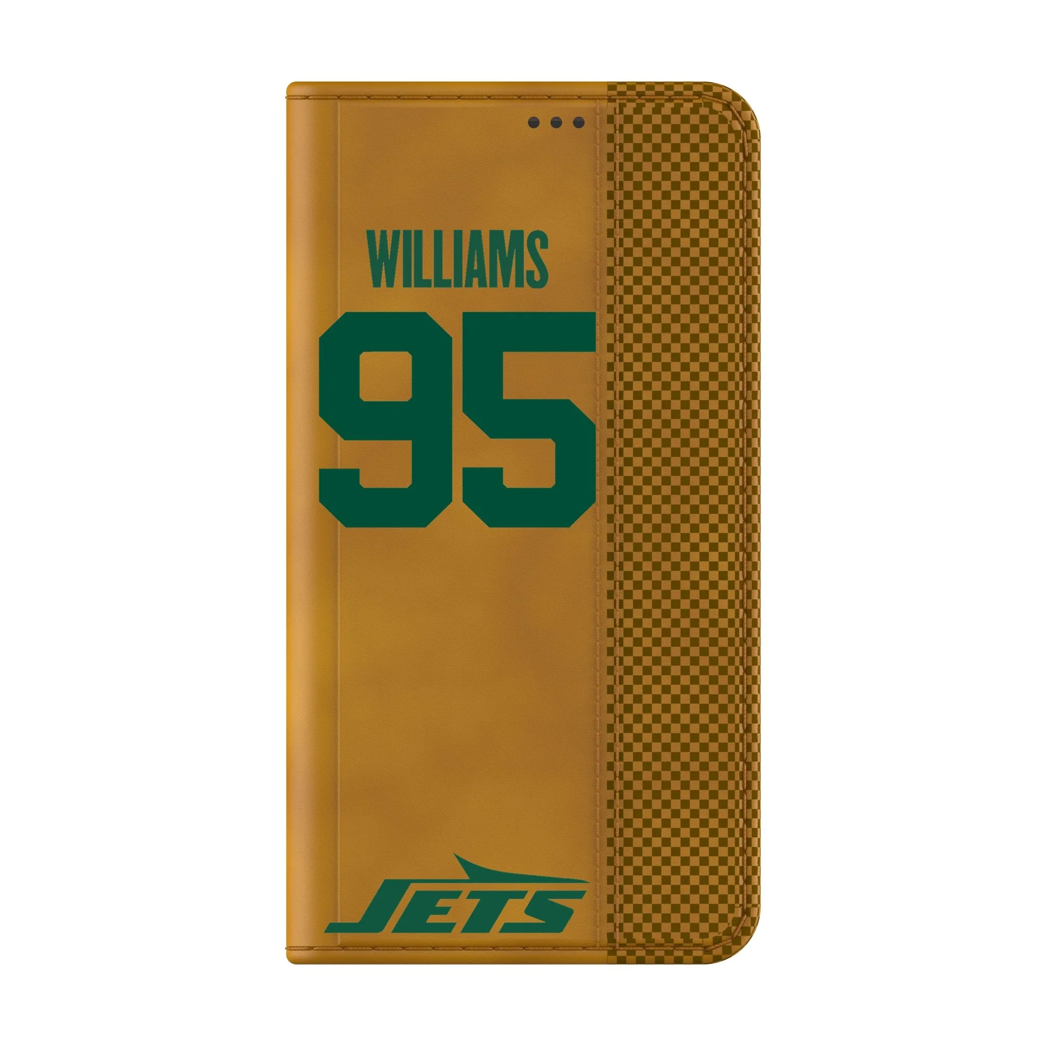 Quinnen Williams New York Jets 95 Game Tactic Folio Phone Case for Samsung Galaxy - Image 2
