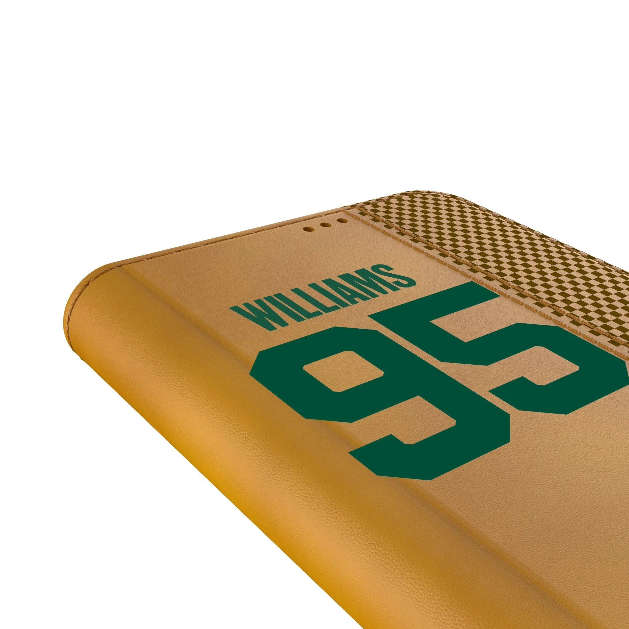 Quinnen Williams New York Jets 95 Game Tactic Folio Phone Case for Samsung Galaxy - Image 5