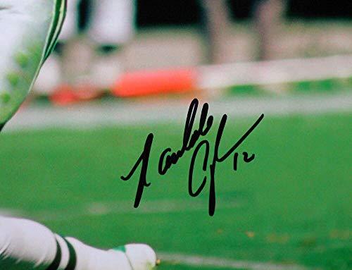 Randall Cunningham Autographed Eagles Dropback 16x20 HM Photo- Beckett W Black - Image 2