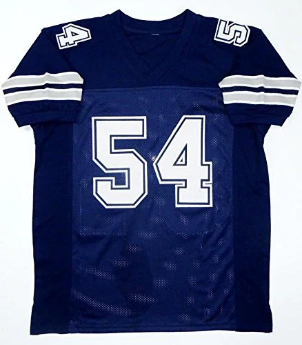 Randy White Autographed Blue Dbl Stitch Pro Style Jersey w/ HOF - JSA W Auth 5 - Image 4