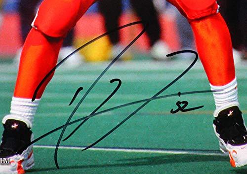 Ray Lewis Autographed Miami Hurricanes 16x20 Close Up Photo- Beckett W Black - Image 2