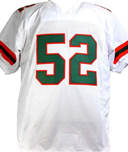 Ray Lewis Autographed White College Style Jersey - Beckett W Auth 2 - Image 2
