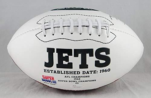 Richard Todd Autographed NY Jets Logo Football - JSA Witness Auth - Image 3