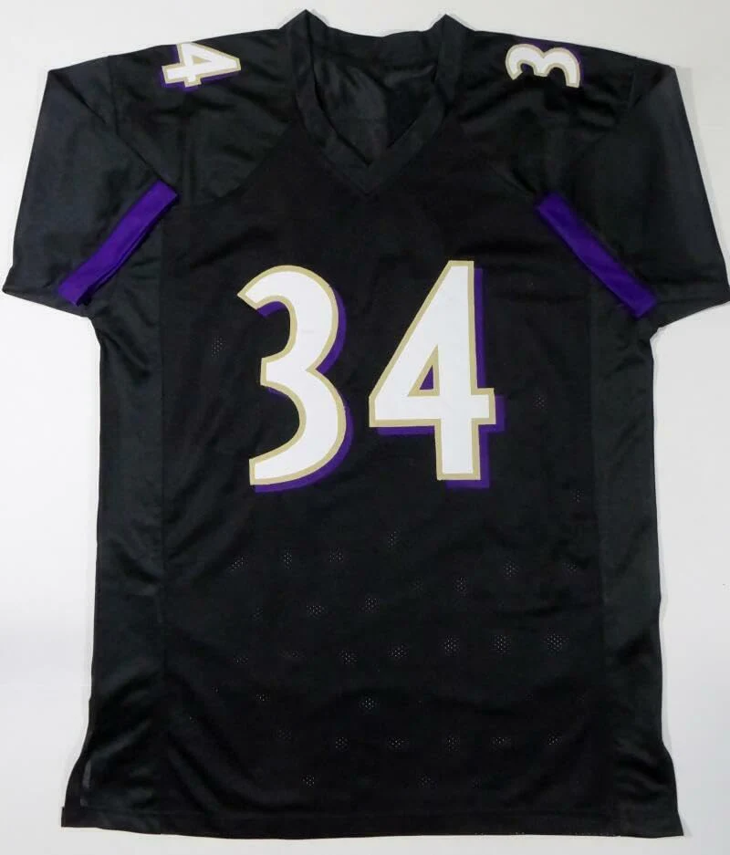 Ricky Williams Autographed Black Pro Style Jersey - JSA W Auth *4 - Image 5