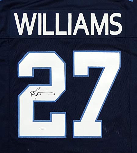 Ricky Williams Autographed Blue Pro Style Jersey- JSA W Auth *2 - Image 3